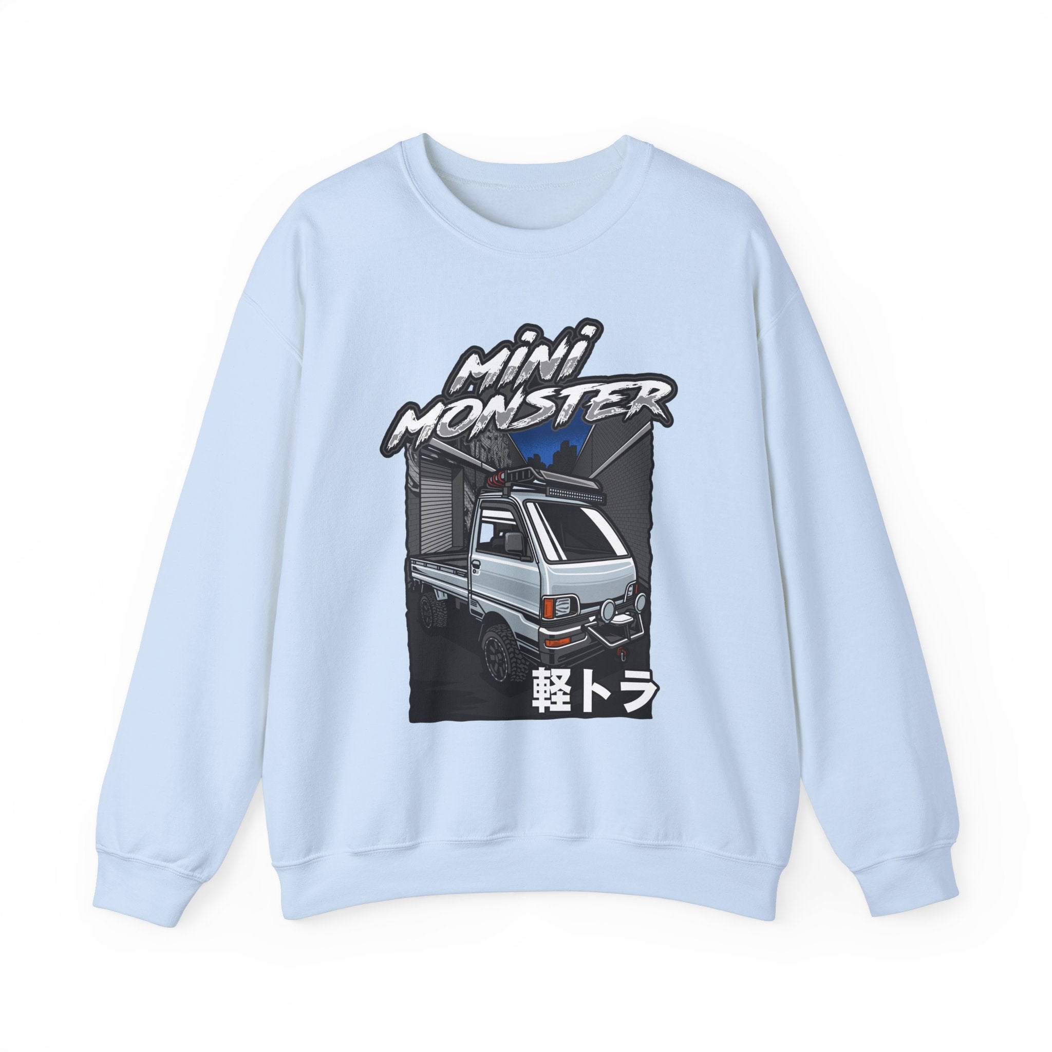 Mini Monster Truck Heavy Blend™ Crewneck Sweatshirt