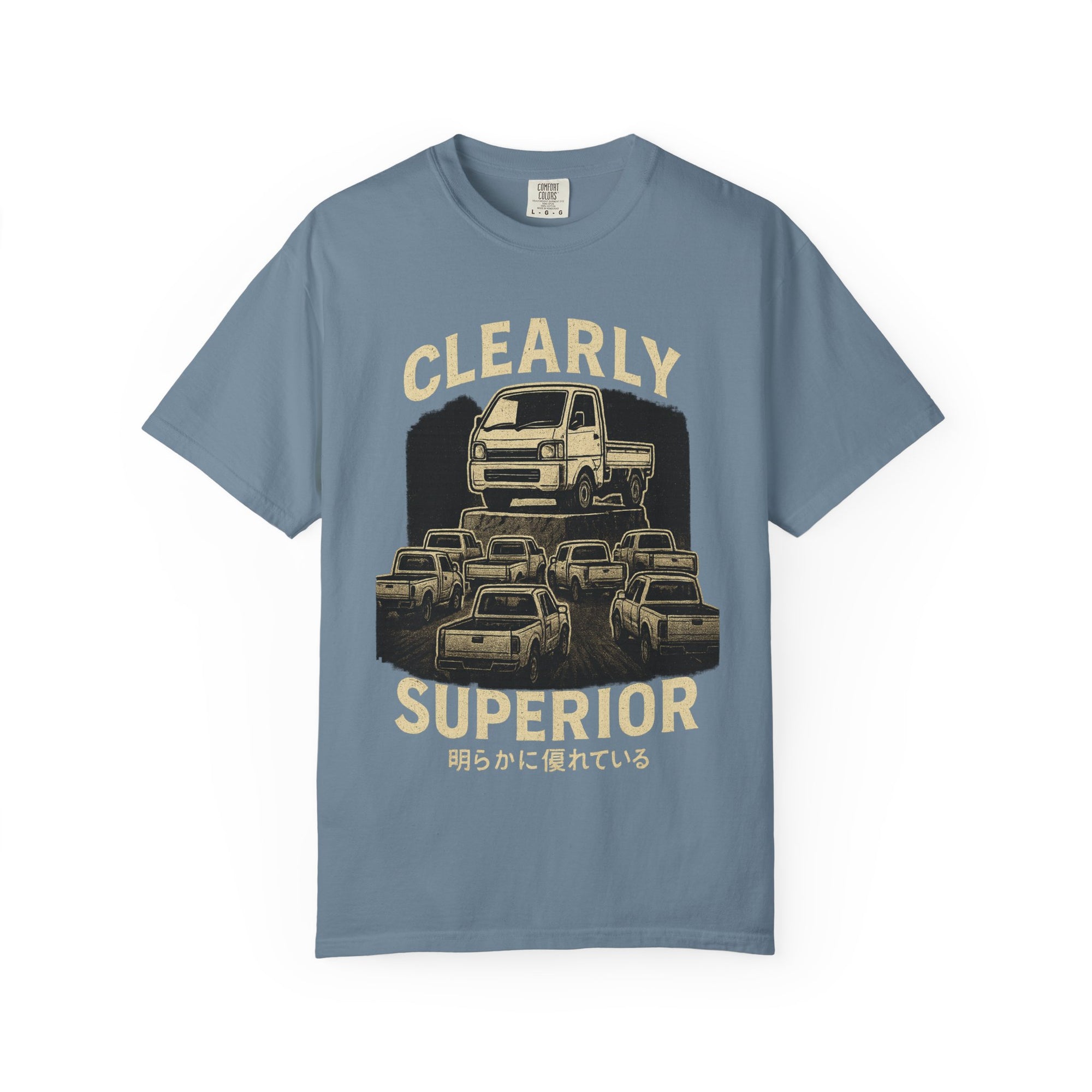 Clearly Superior Kei Truck T-Shirt — Retro Car Crew Graphic Tee