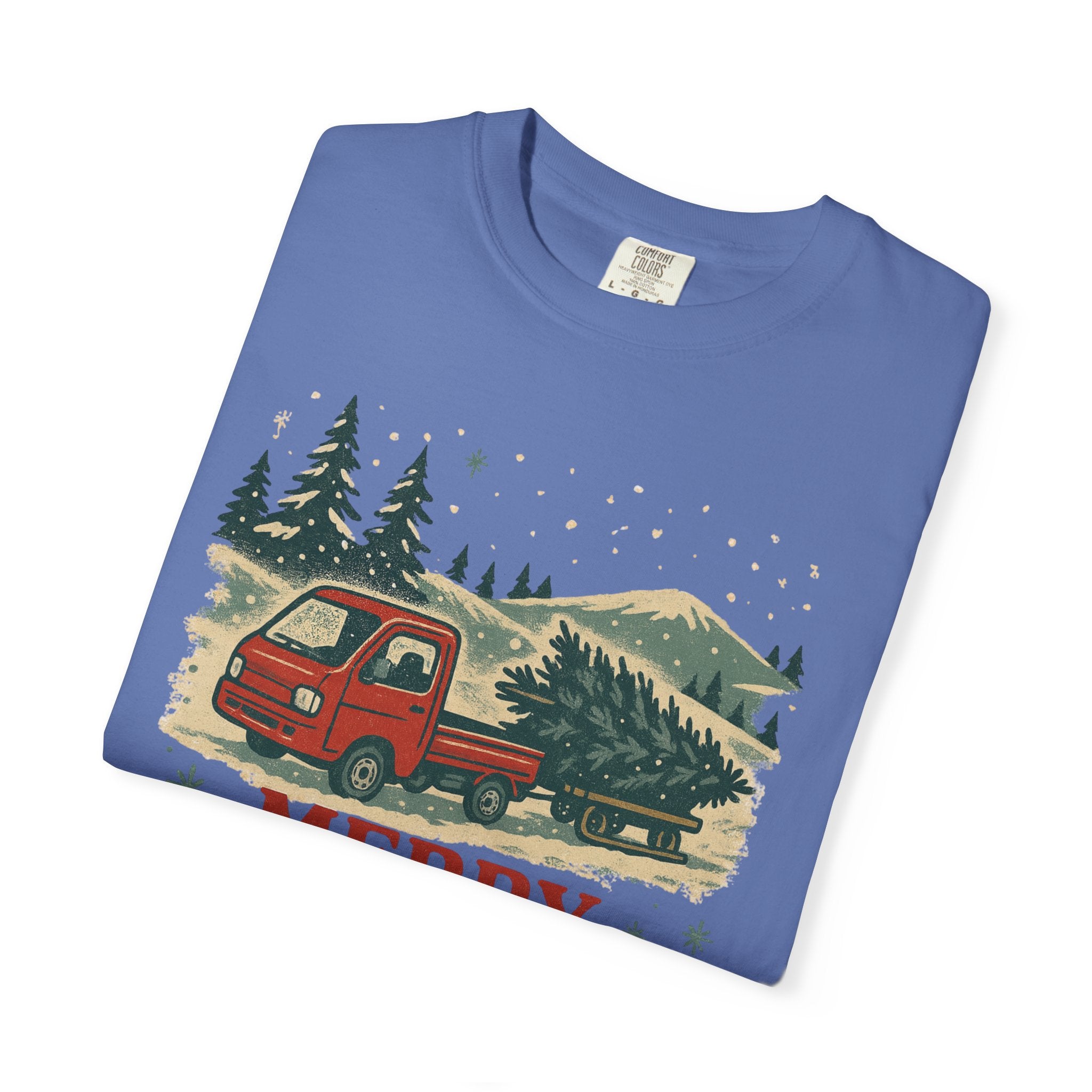 Merry Christmas Vintage Kei Truck T-Shirt