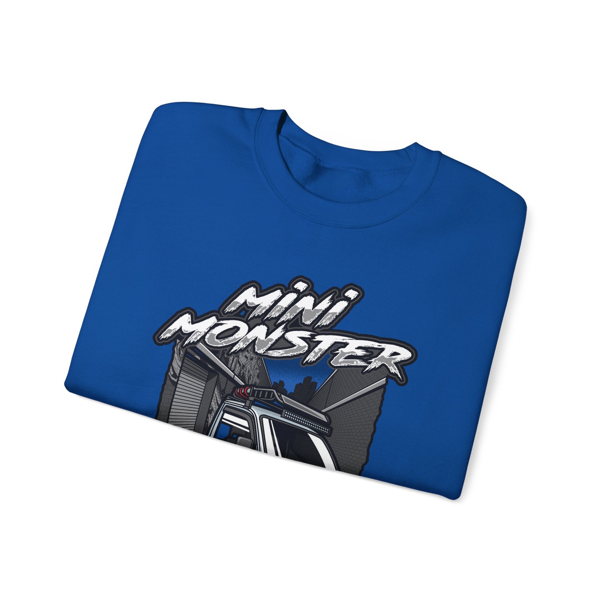 Mini Monster Truck Heavy Blend™ Crewneck Sweatshirt