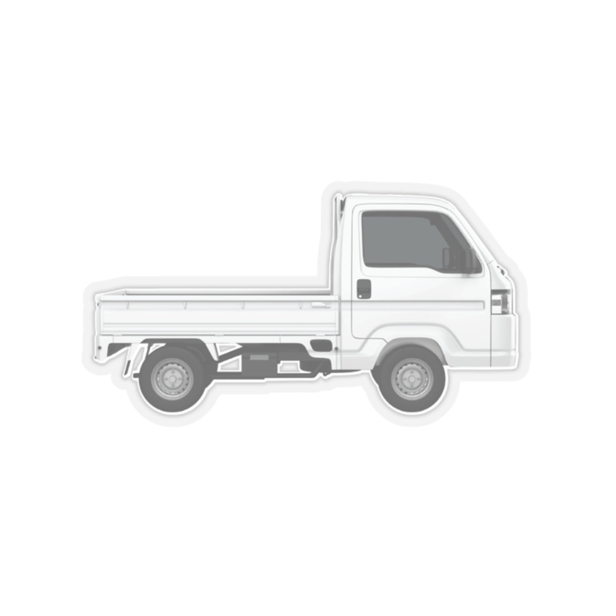 Kei Truck Sticker 2" x 2"