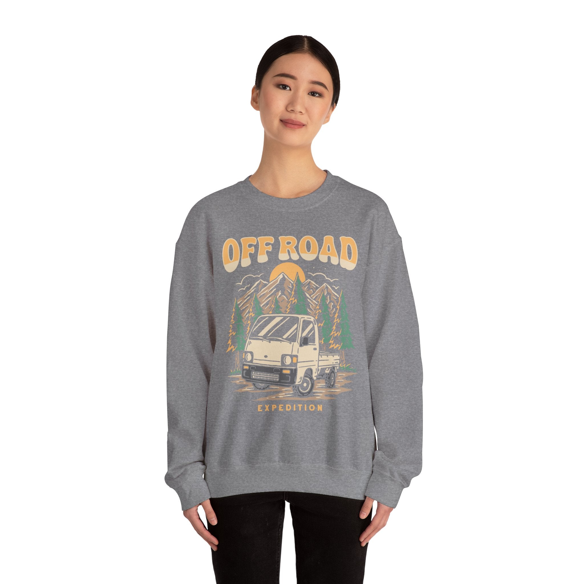 OFF Road Kei Truck Heavy Blend™ Crewneck Sweatshirt