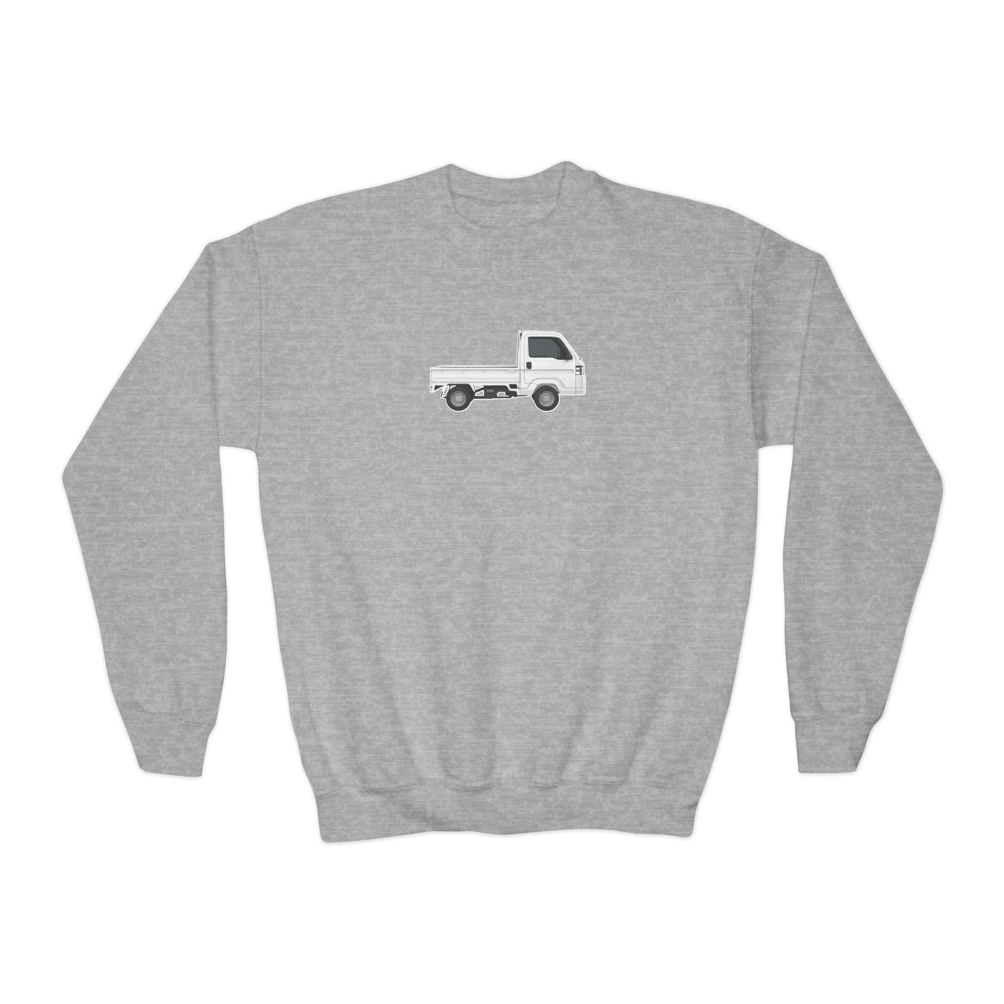 Kids Kei Truck Crewneck Sweatshirt