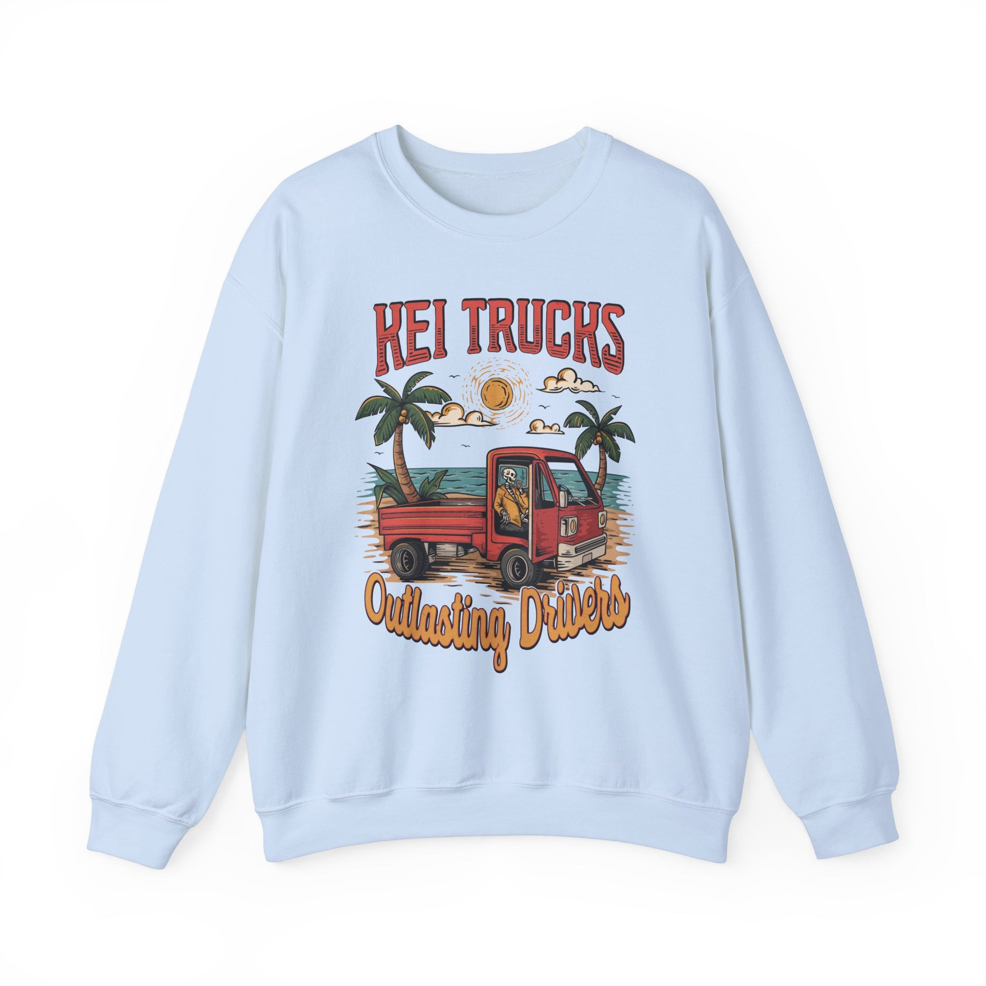 Outlasting Drivers Kei Truck Heavy Blend™ Crewneck Sweatshirt