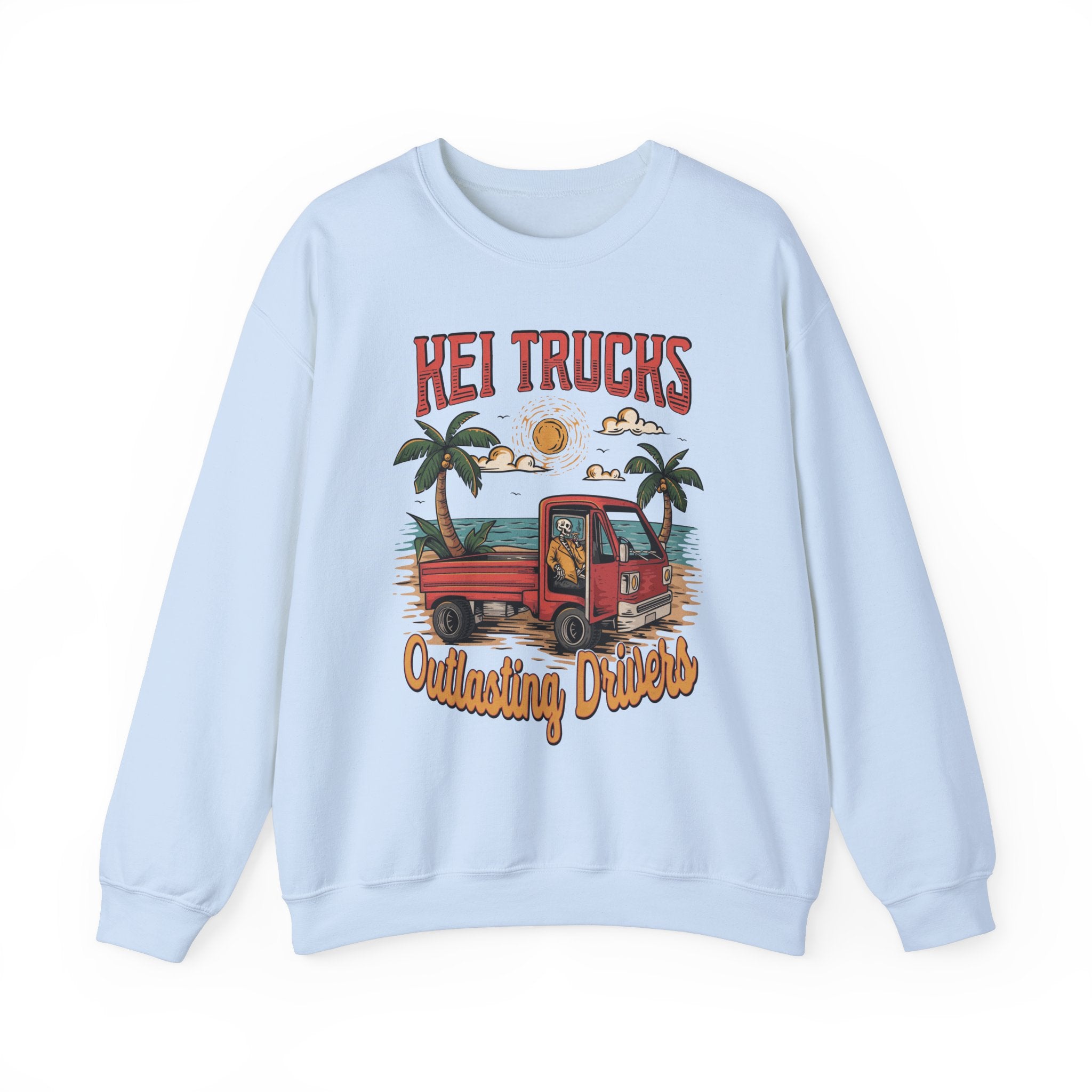 Outlasting Drivers Kei Truck Heavy Blend™ Crewneck Sweatshirt