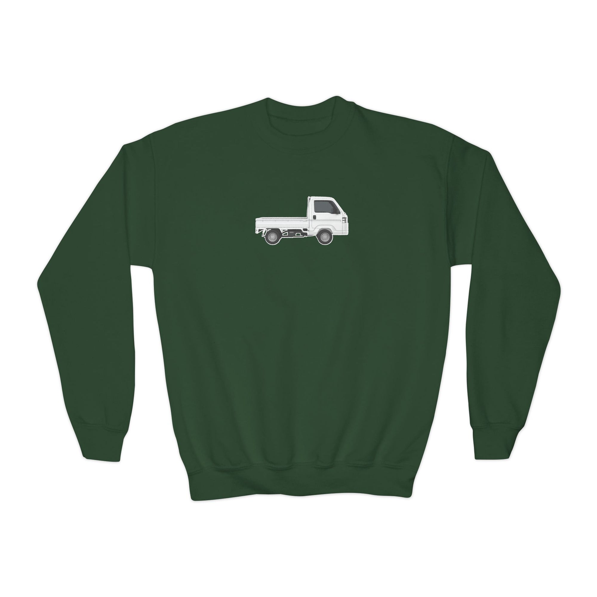 Kids Kei Truck Crewneck Sweatshirt