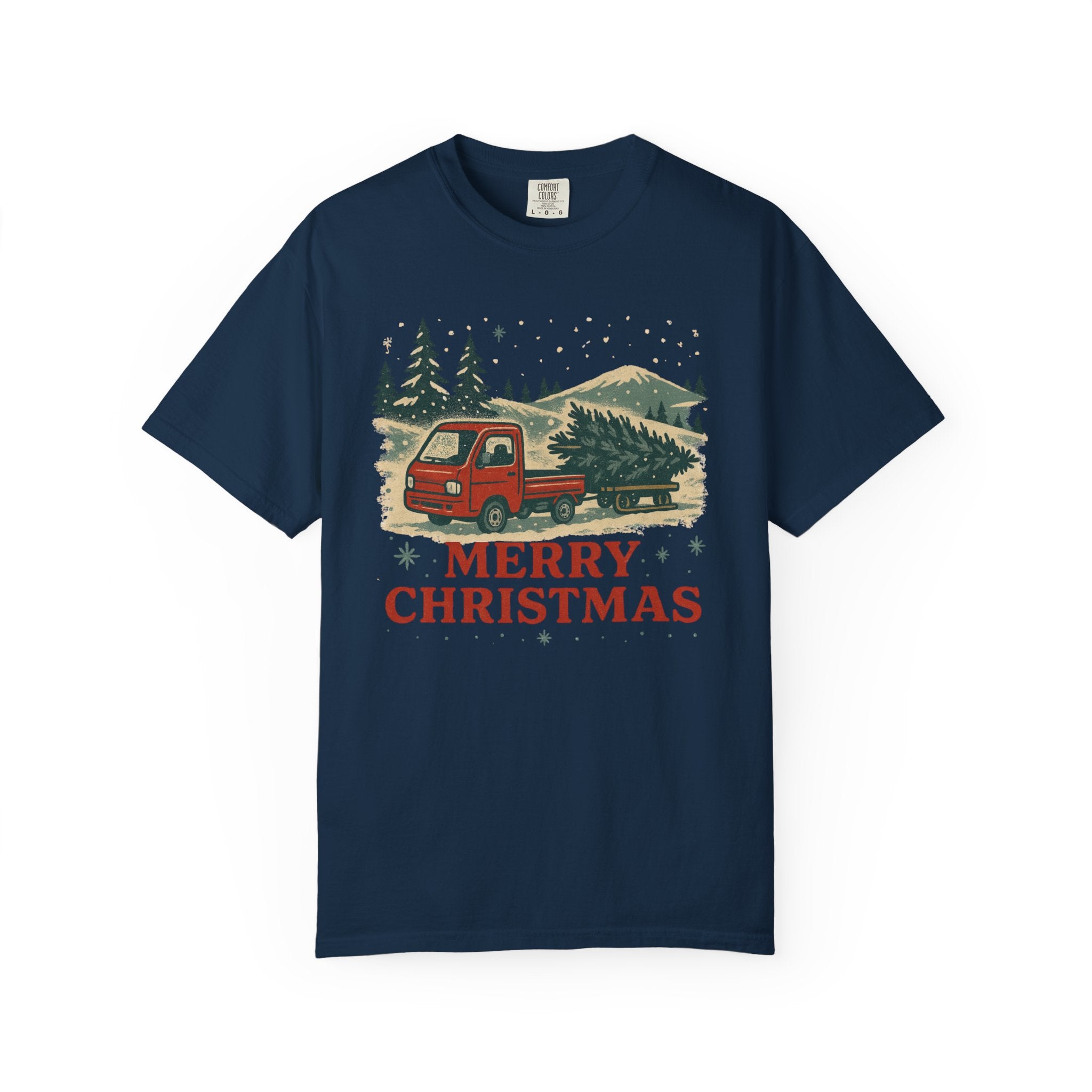 Merry Christmas Vintage Kei Truck T-Shirt