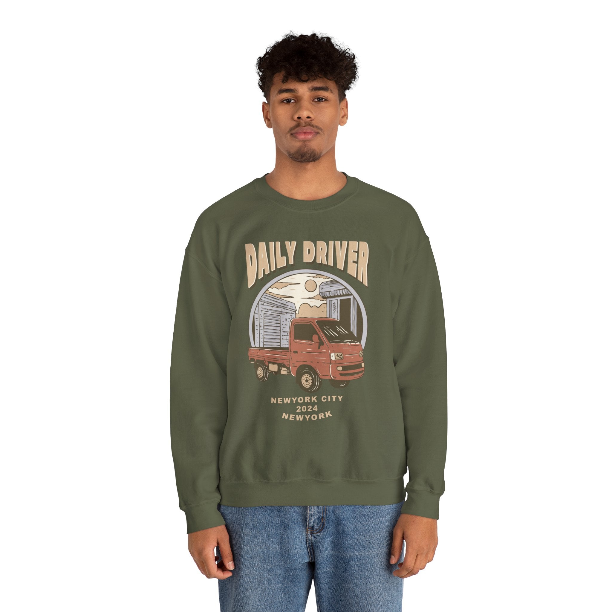 Daily Driver Heavy Blend™ Crewneck Sweatshirt