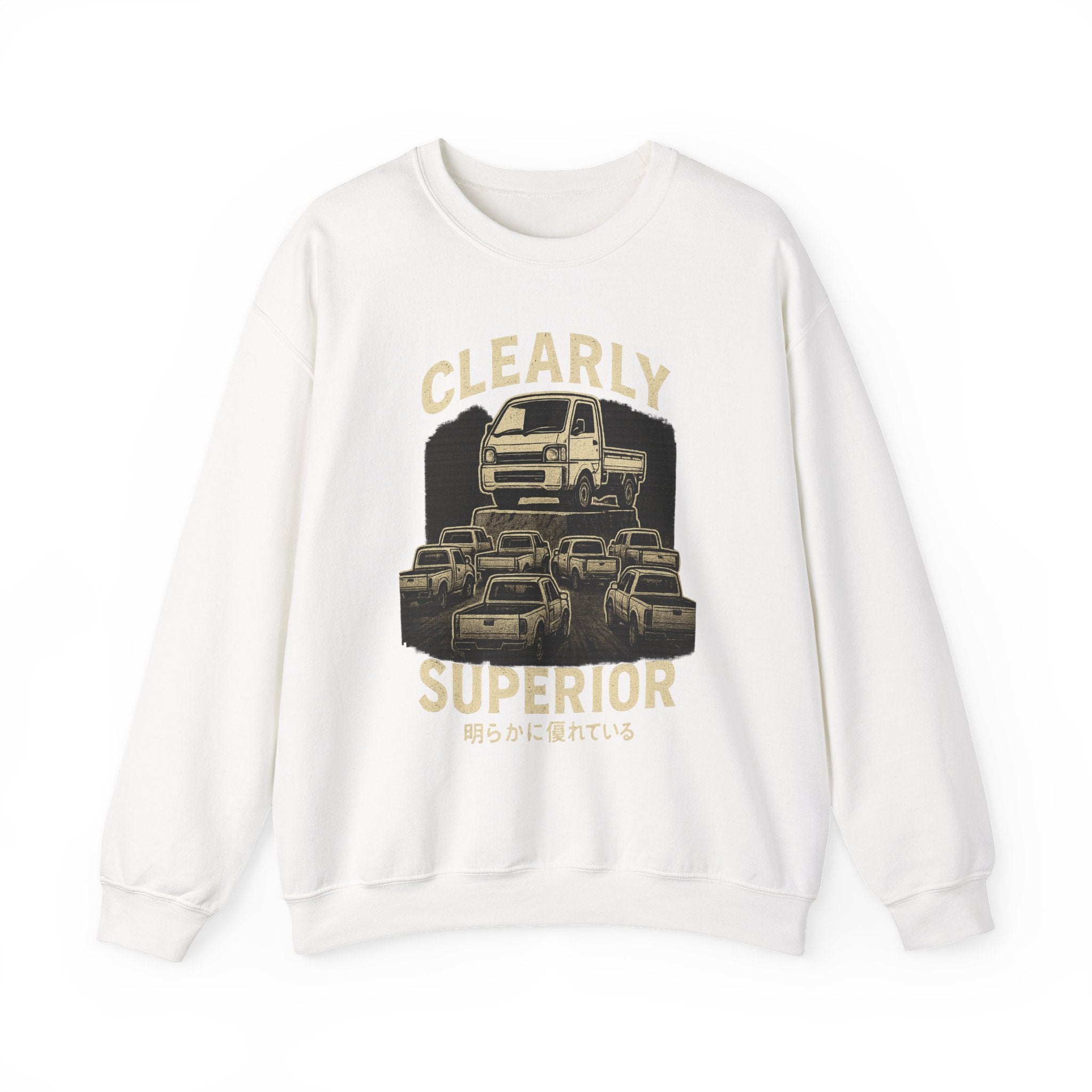 Clearly Superior Kei Truck Heavy Blend™ Crewneck Sweatshirt