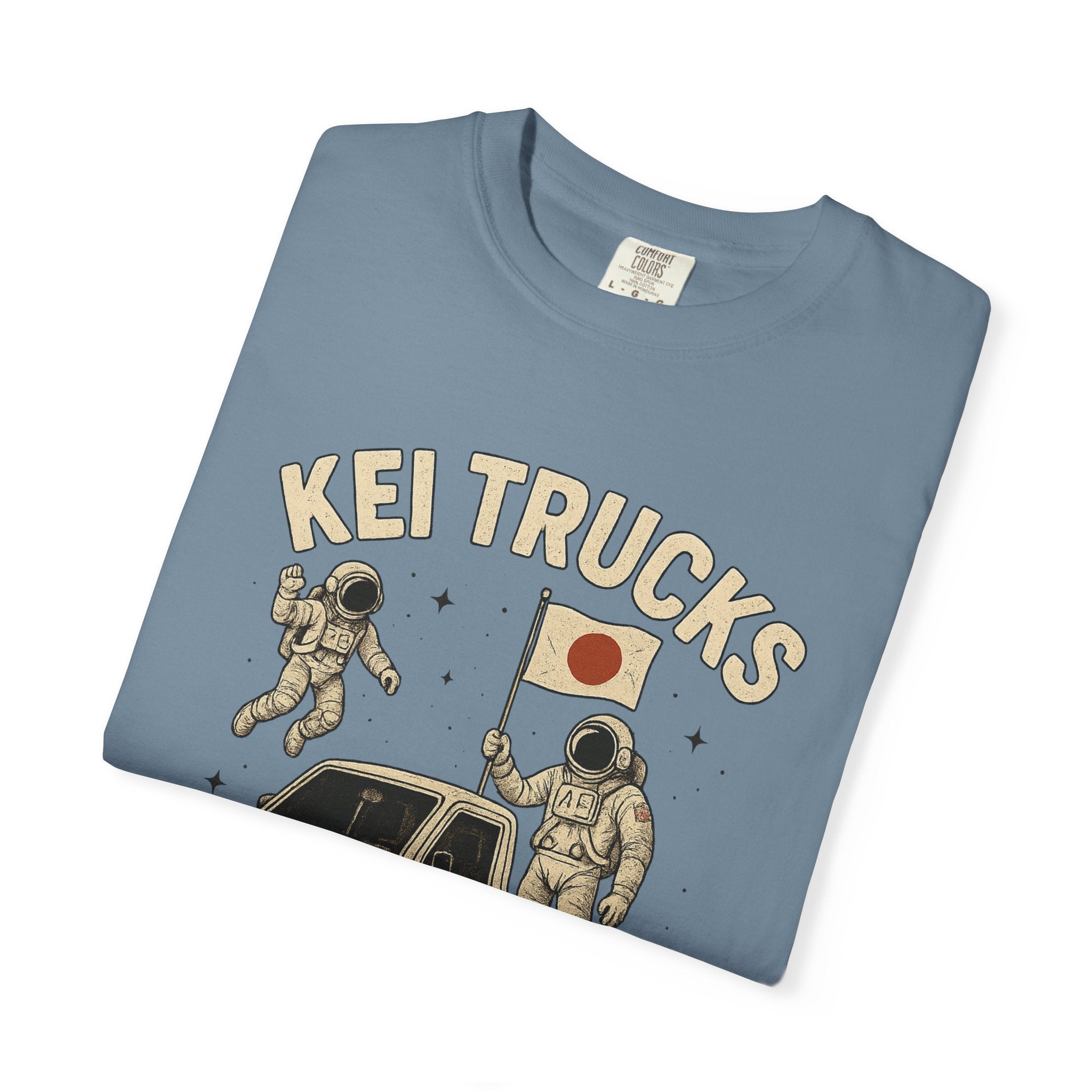 Kei Trucks Go Anywhere T-Shirt — Astronaut Mini Truck Tee