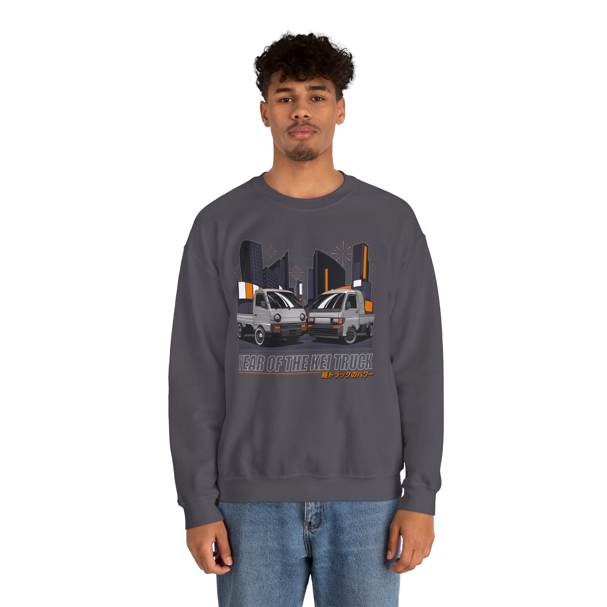 Year of the Kei Truck Heavy Blend™ Crewneck Sweatshirt