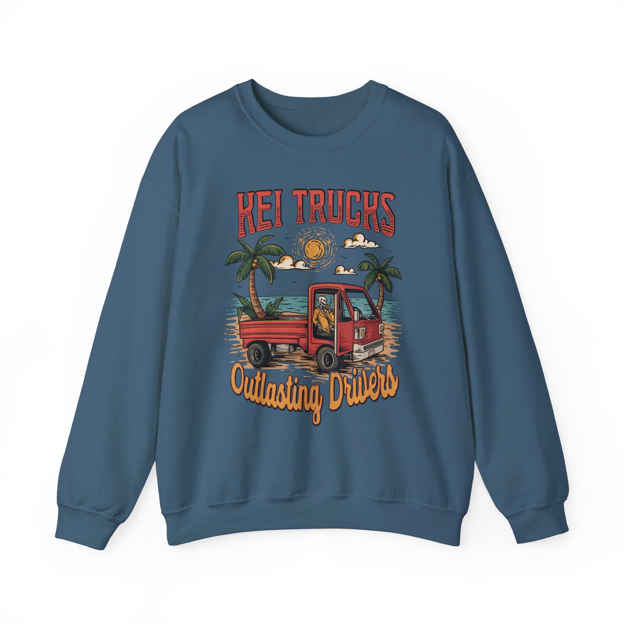 Outlasting Drivers Kei Truck Heavy Blend™ Crewneck Sweatshirt