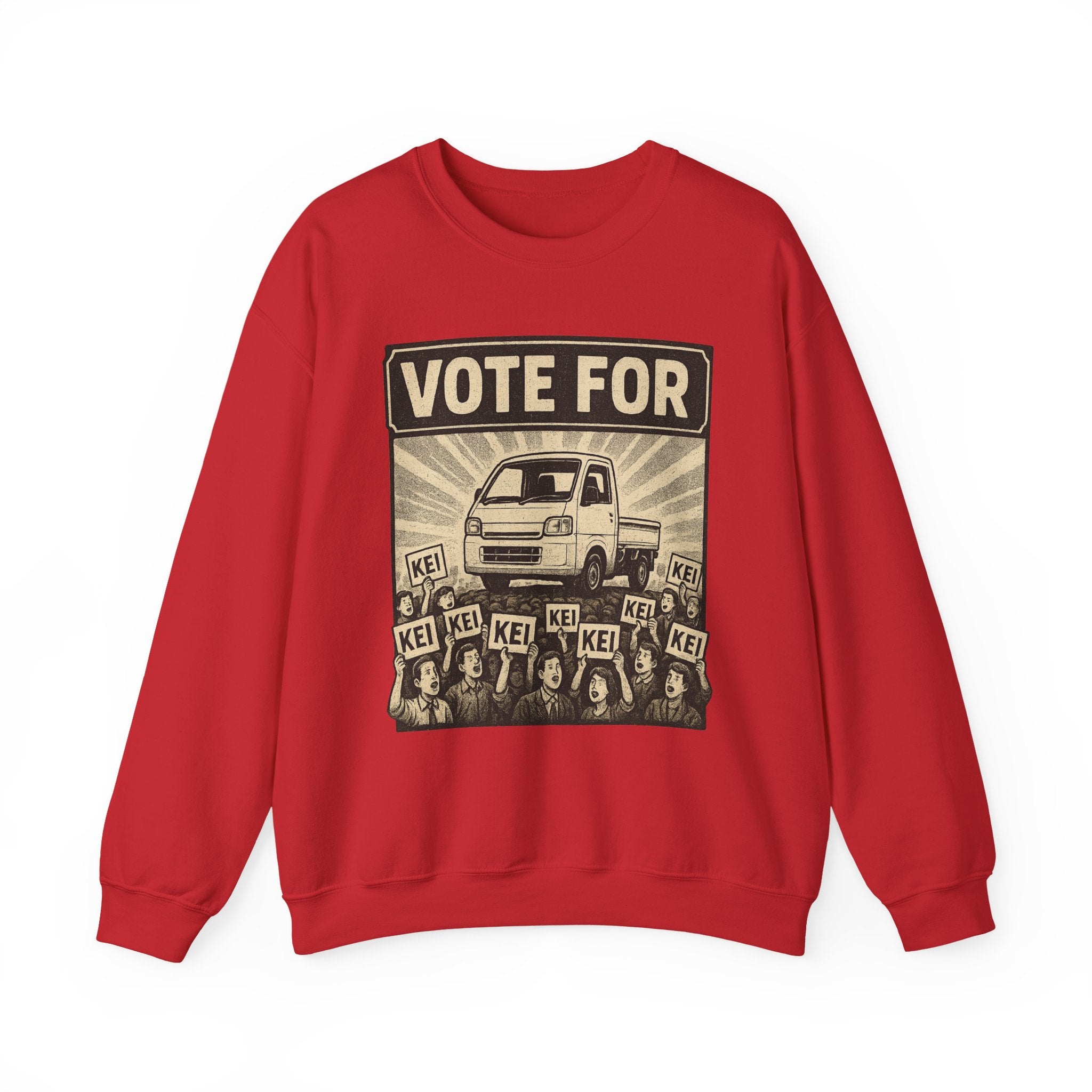 Vote For Kei Trucks Heavy Blend™ Crewneck Sweatshirt