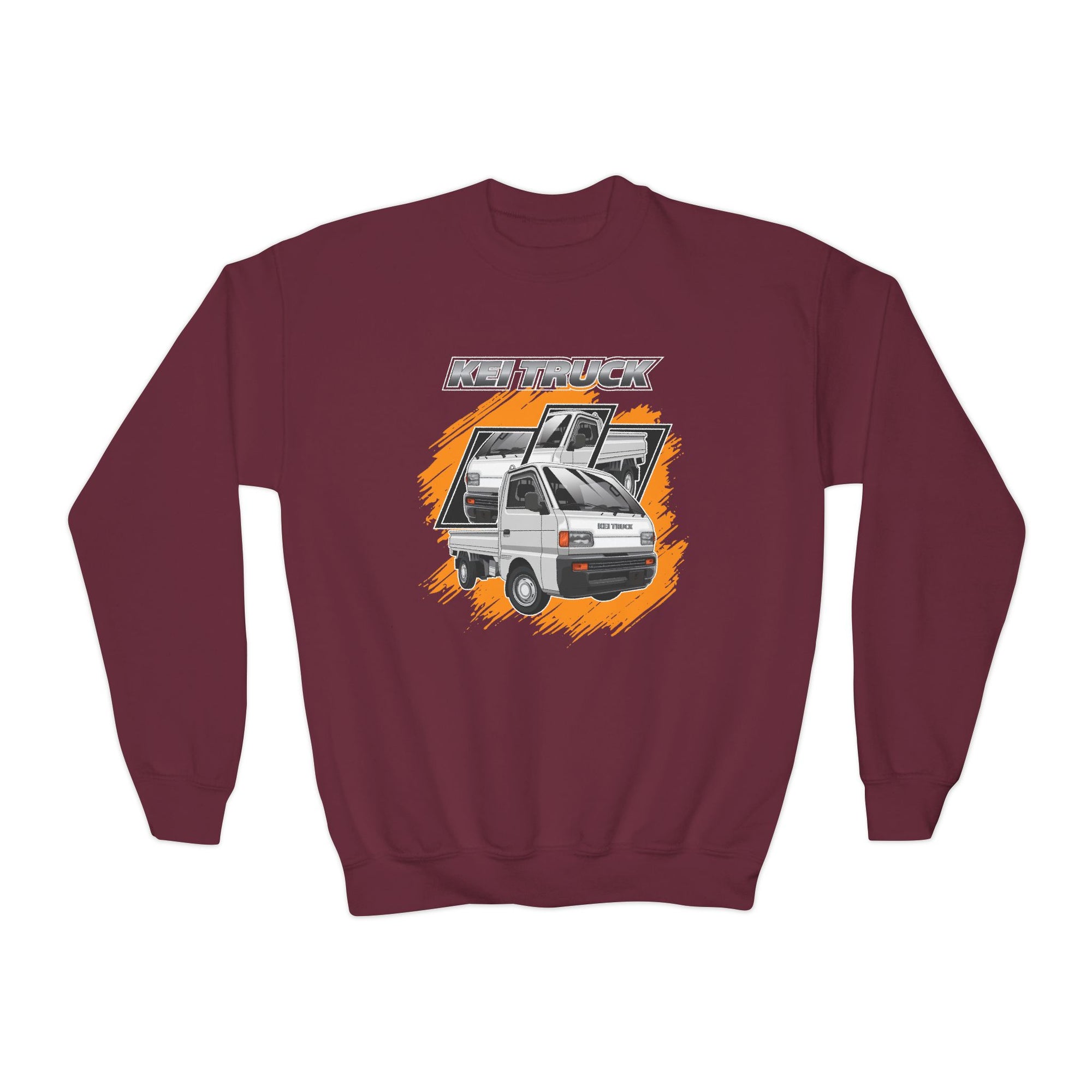 Kids Kei Truck Crewneck Sweatshirt