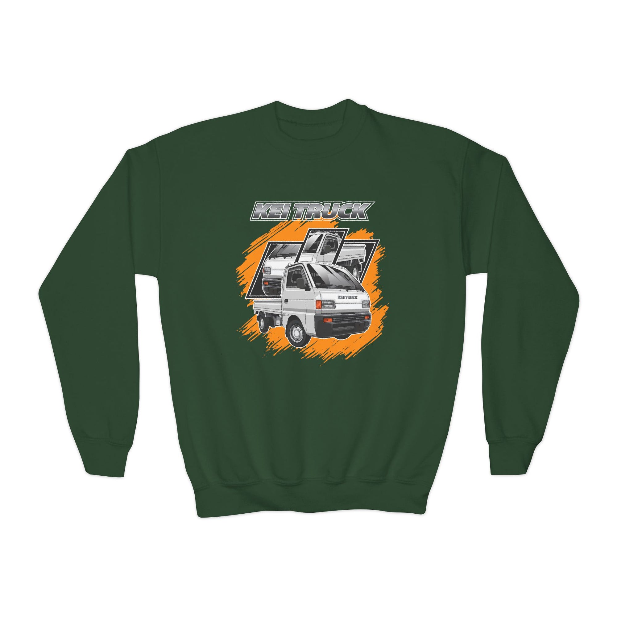 Kids Kei Truck Crewneck Sweatshirt