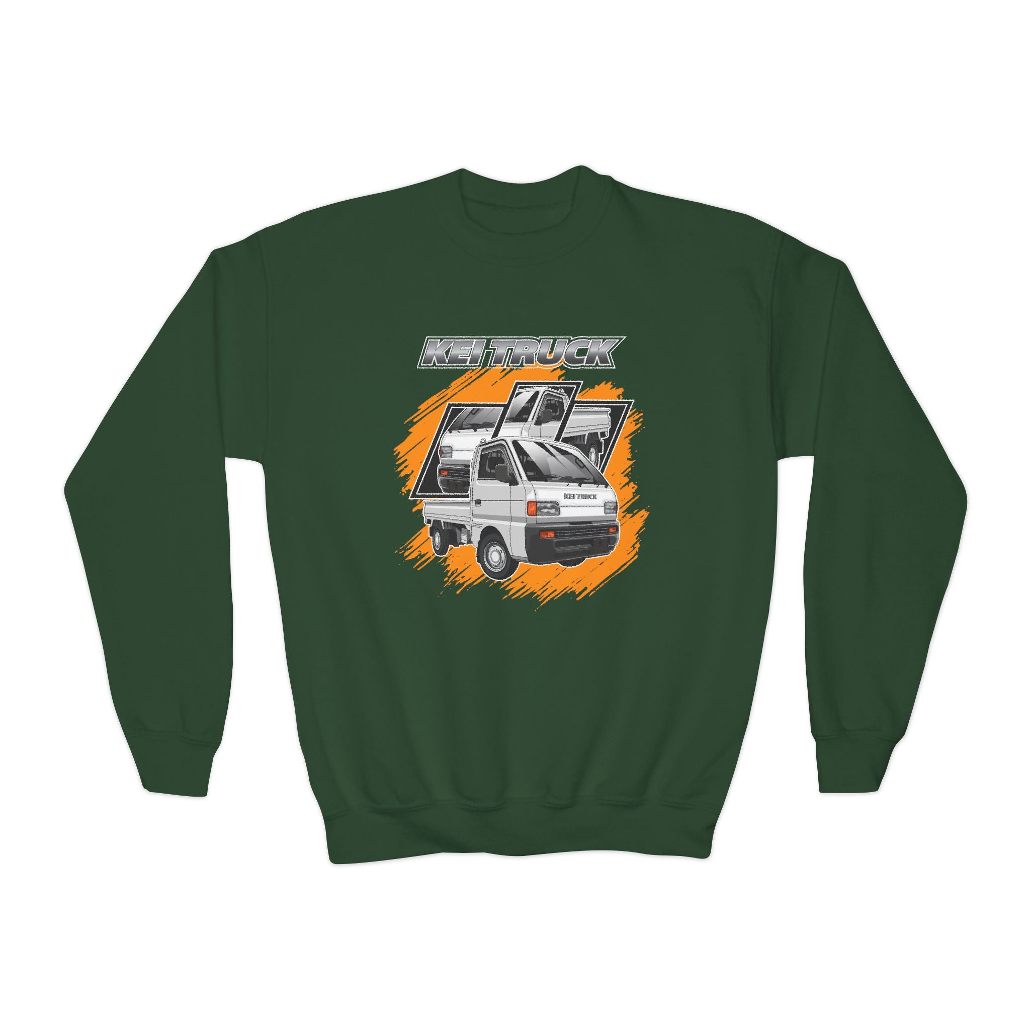 Kids Kei Truck Crewneck Sweatshirt