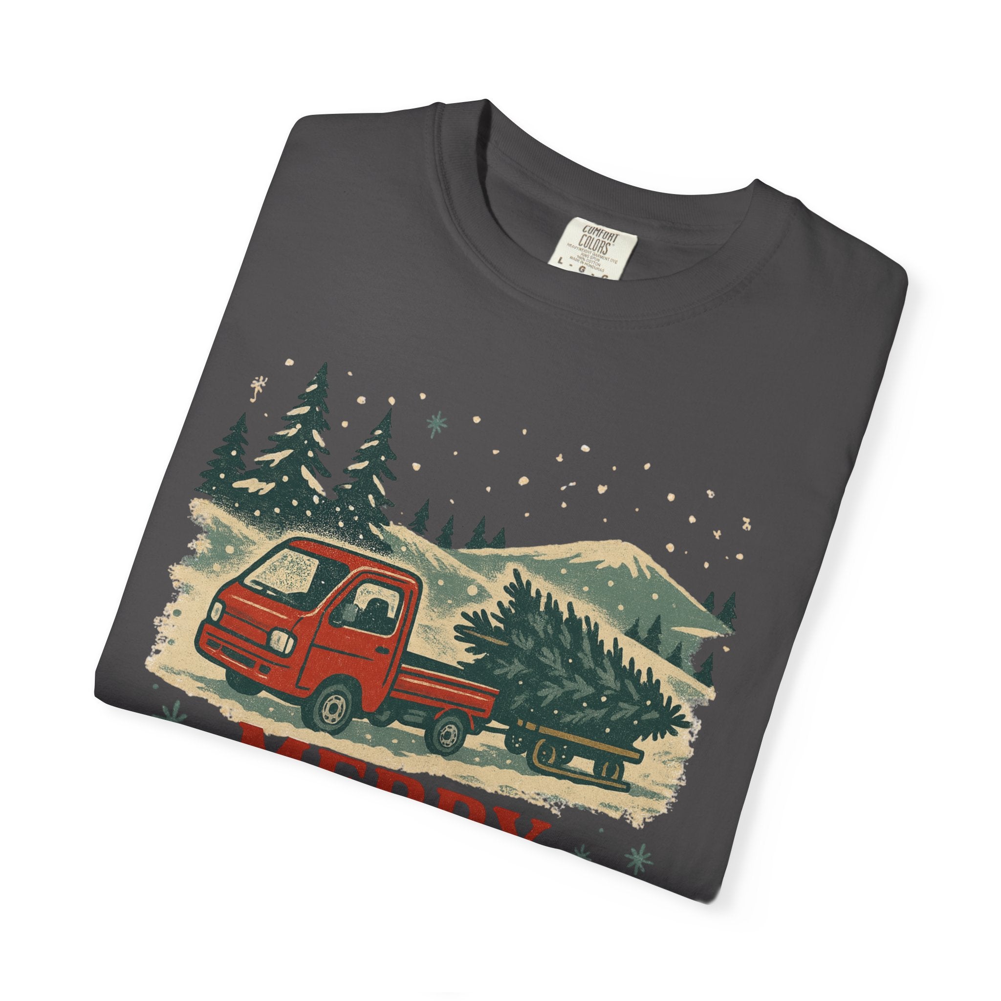 Merry Christmas Vintage Kei Truck T-Shirt