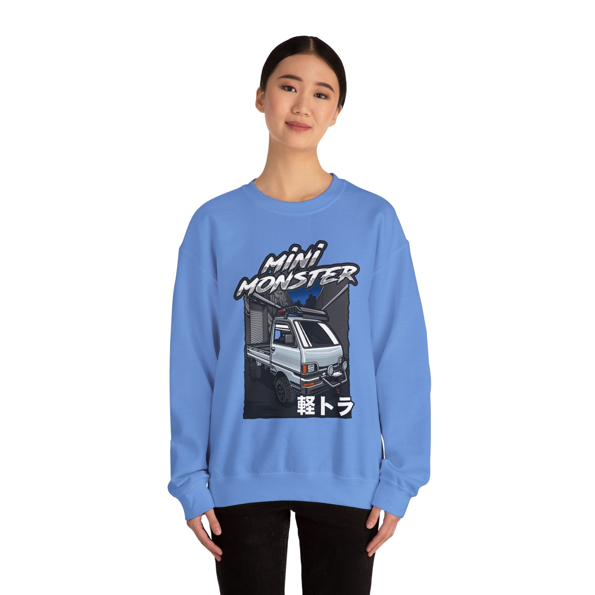 Mini Monster Truck Heavy Blend™ Crewneck Sweatshirt