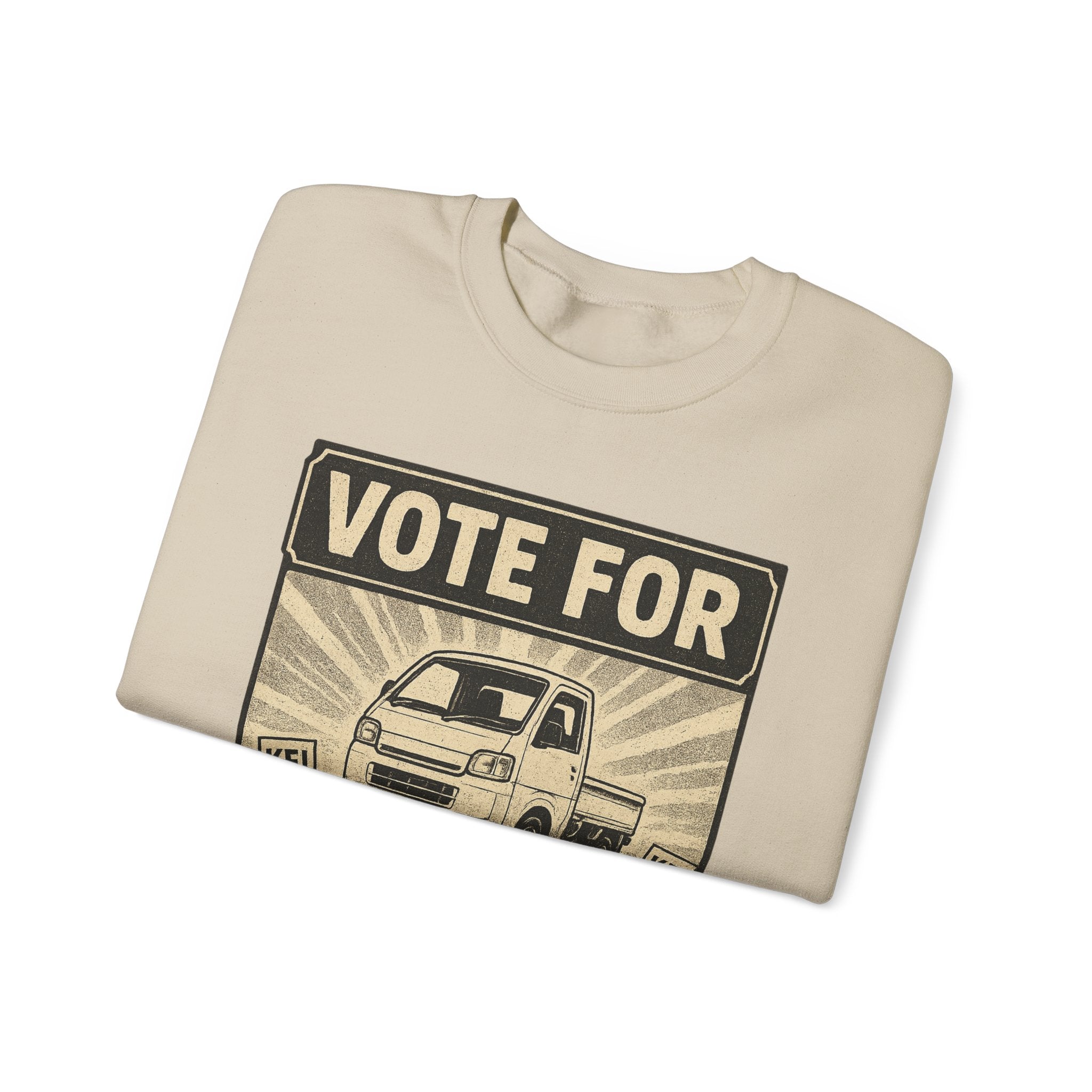 Vote For Kei Trucks Heavy Blend™ Crewneck Sweatshirt