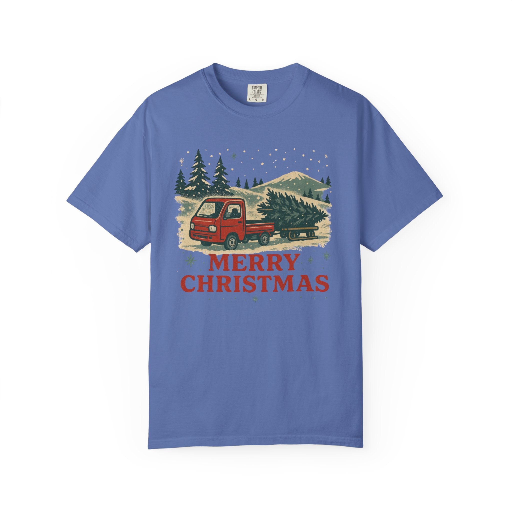 Merry Christmas Vintage Kei Truck T-Shirt