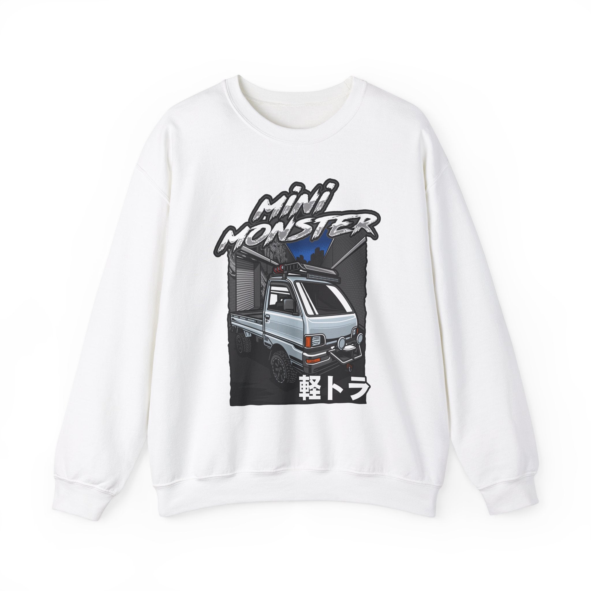 Mini Monster Truck Heavy Blend™ Crewneck Sweatshirt