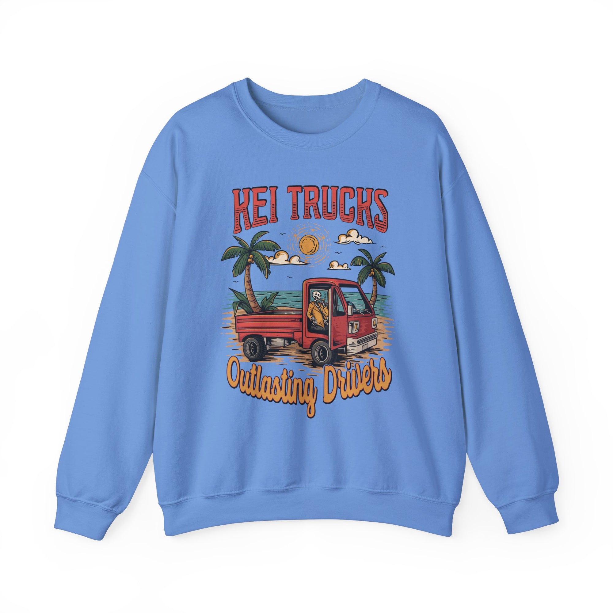 Outlasting Drivers Kei Truck Heavy Blend™ Crewneck Sweatshirt