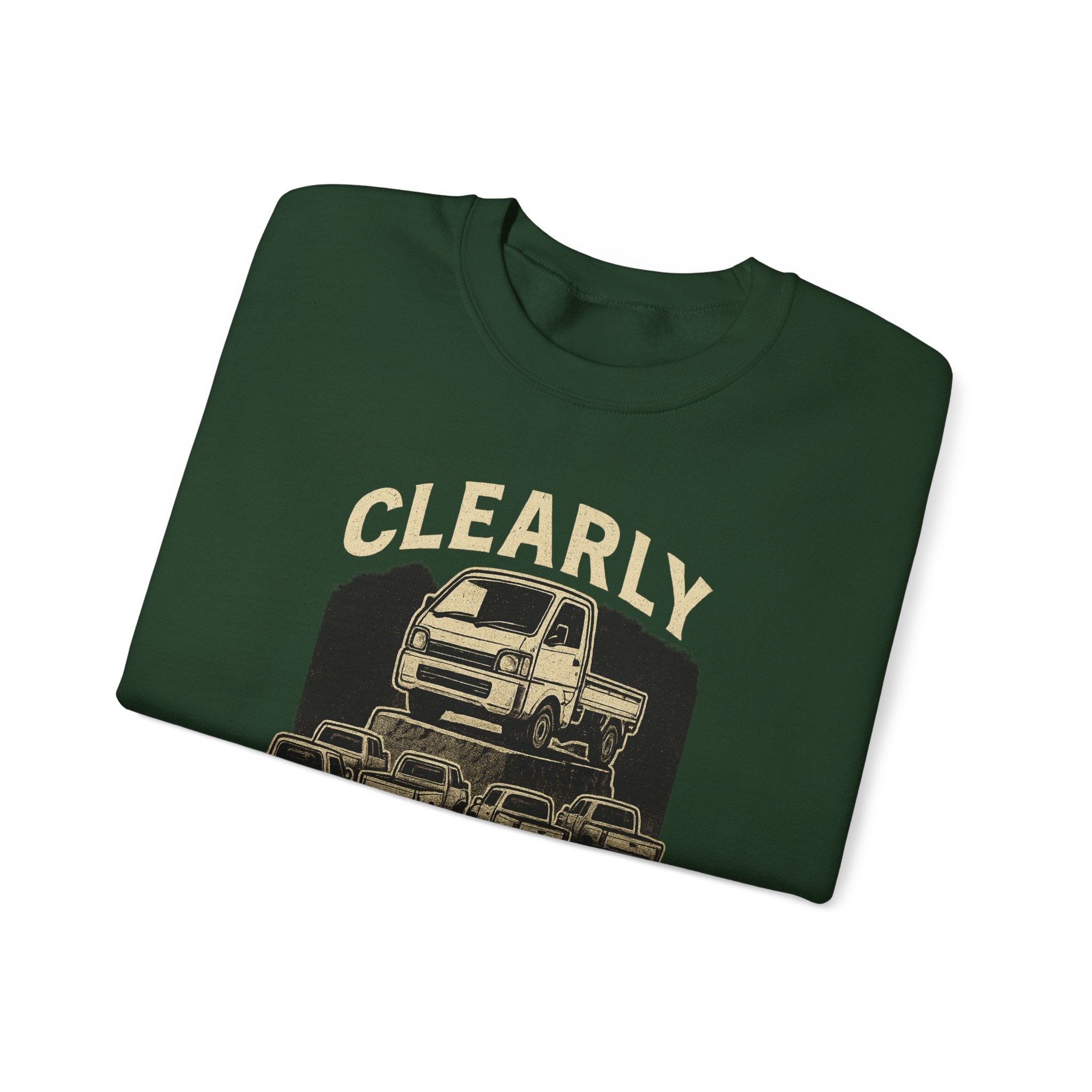 Clearly Superior Kei Truck Heavy Blend™ Crewneck Sweatshirt