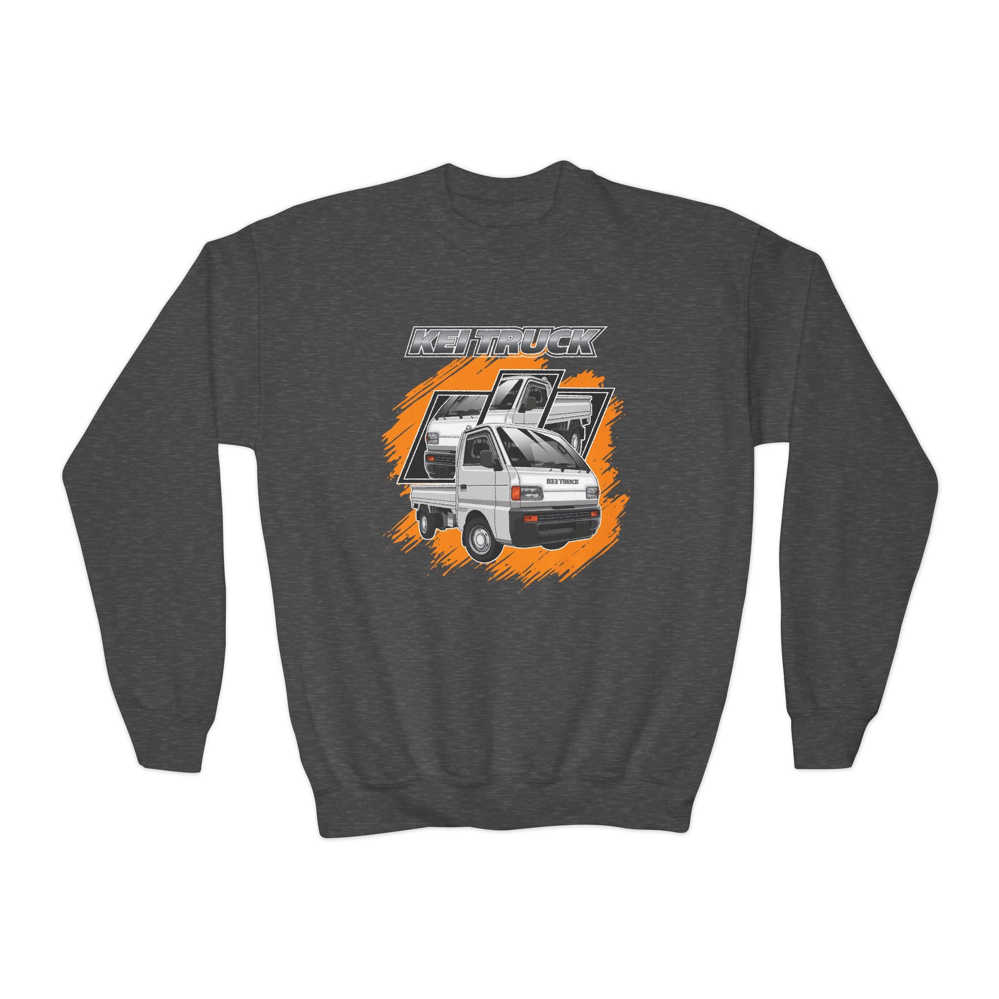 Kids Kei Truck Crewneck Sweatshirt