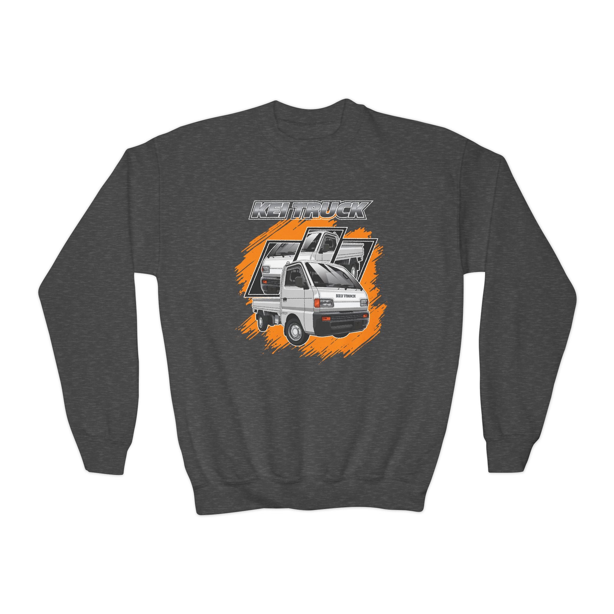 Kids Kei Truck Crewneck Sweatshirt