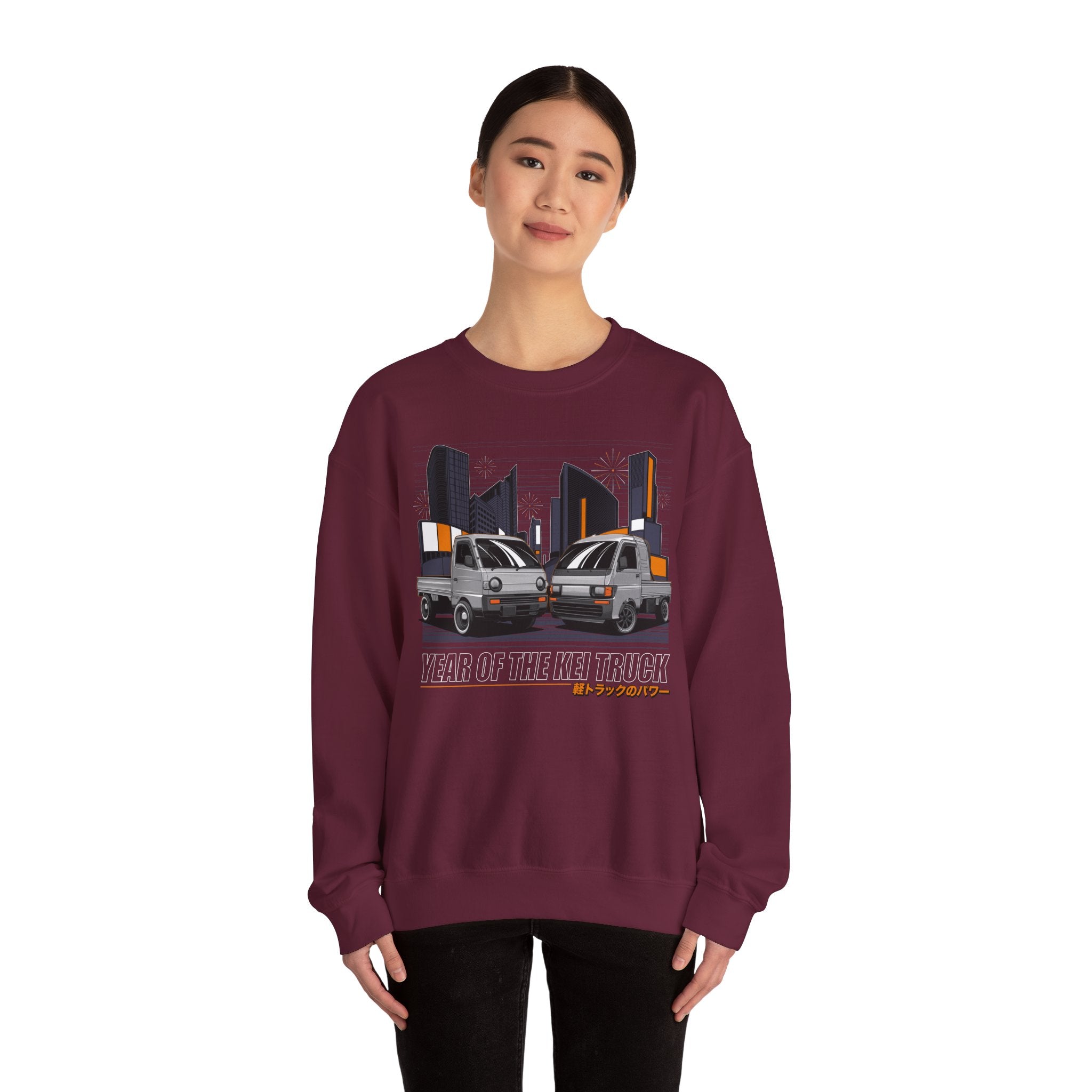 Year of the Kei Truck Heavy Blend™ Crewneck Sweatshirt