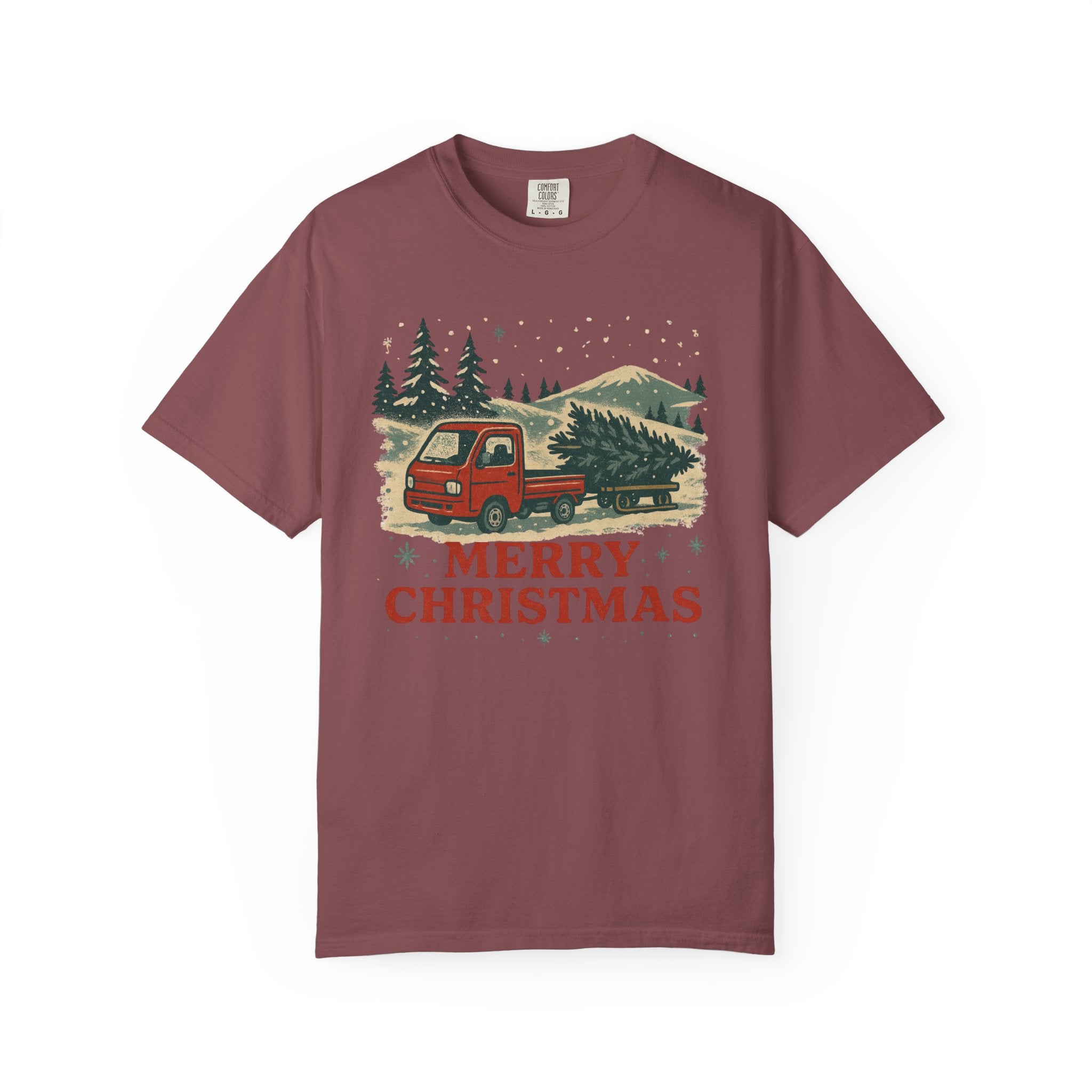 Merry Christmas Vintage Kei Truck T-Shirt