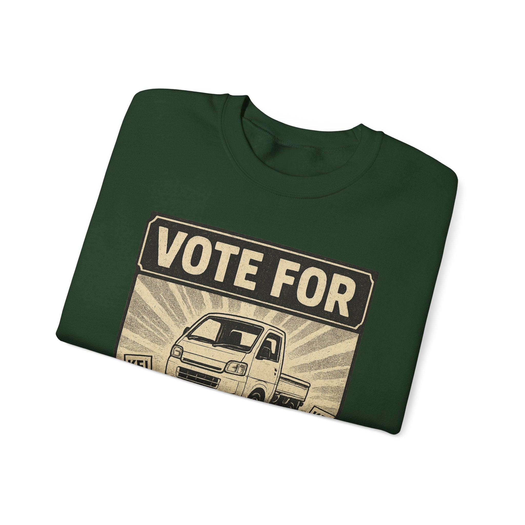 Vote For Kei Trucks Heavy Blend™ Crewneck Sweatshirt