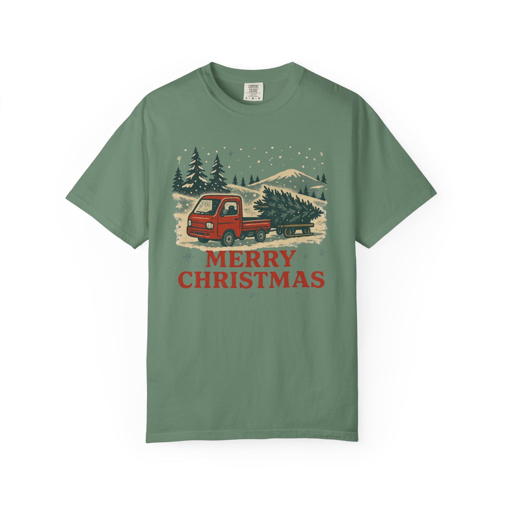 Merry Christmas Vintage Kei Truck T-Shirt