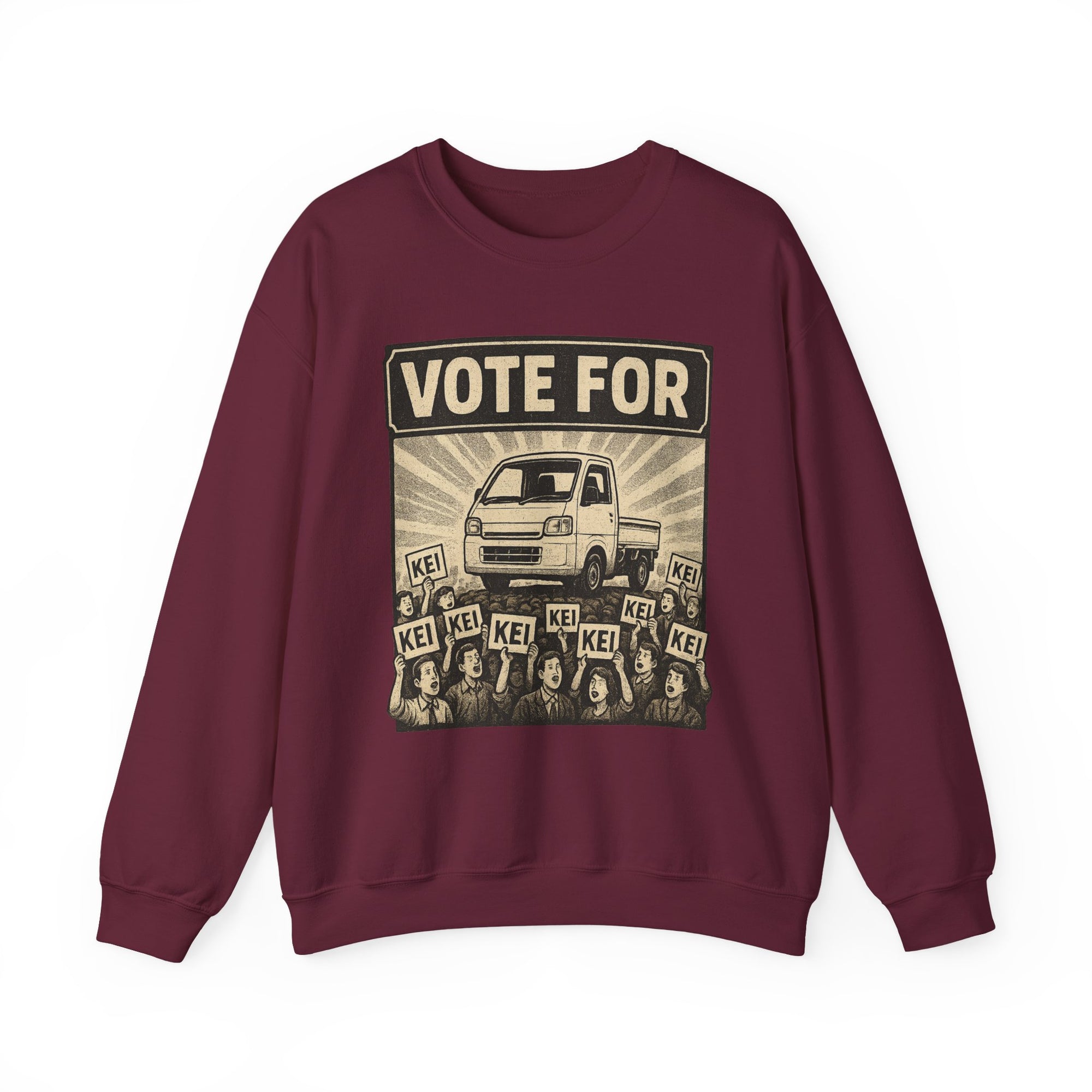 Vote For Kei Trucks Heavy Blend™ Crewneck Sweatshirt