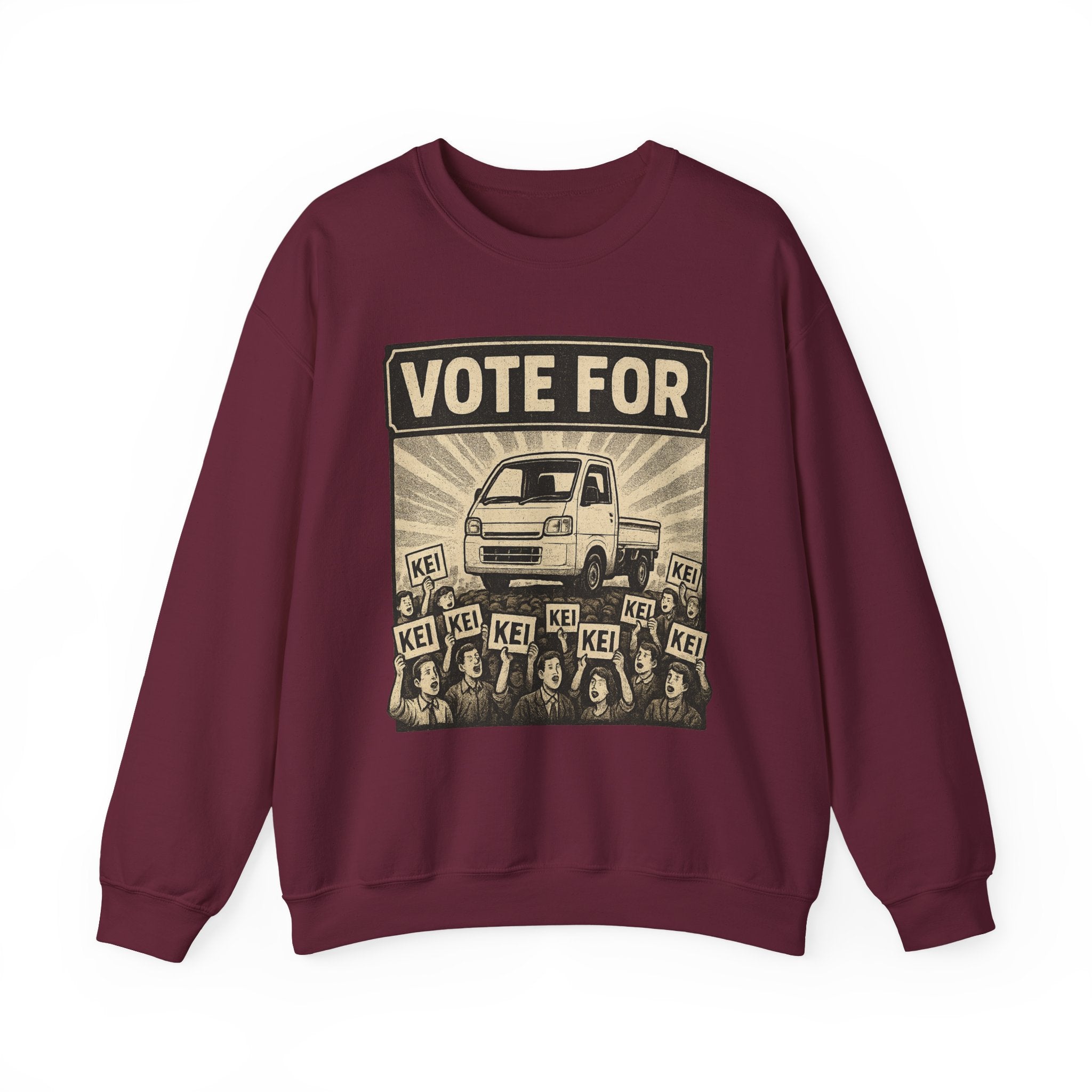 Vote For Kei Trucks Heavy Blend™ Crewneck Sweatshirt