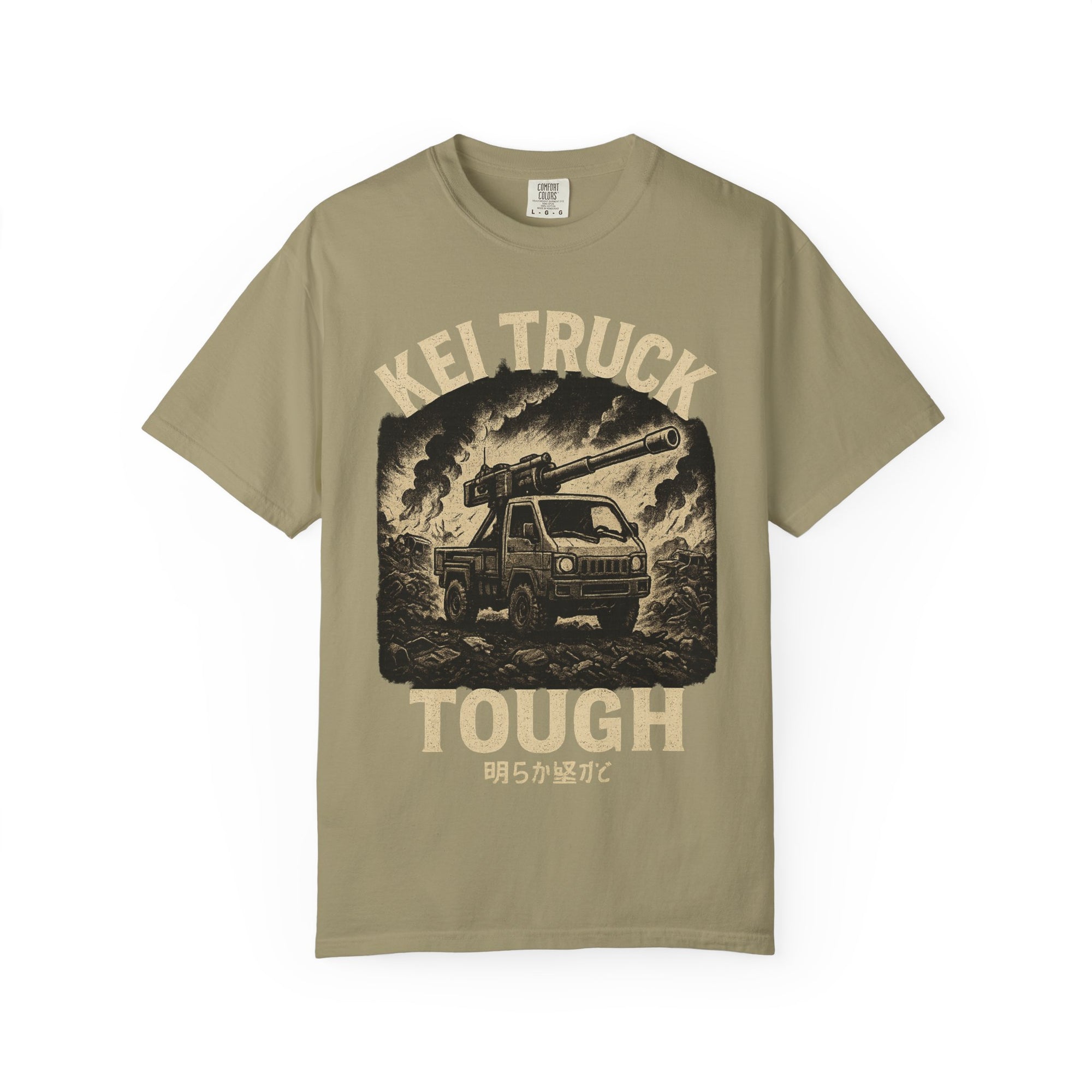 Kei Truck Tough Graphic T-Shirt — Retro Mini Truck Adventure Tee
