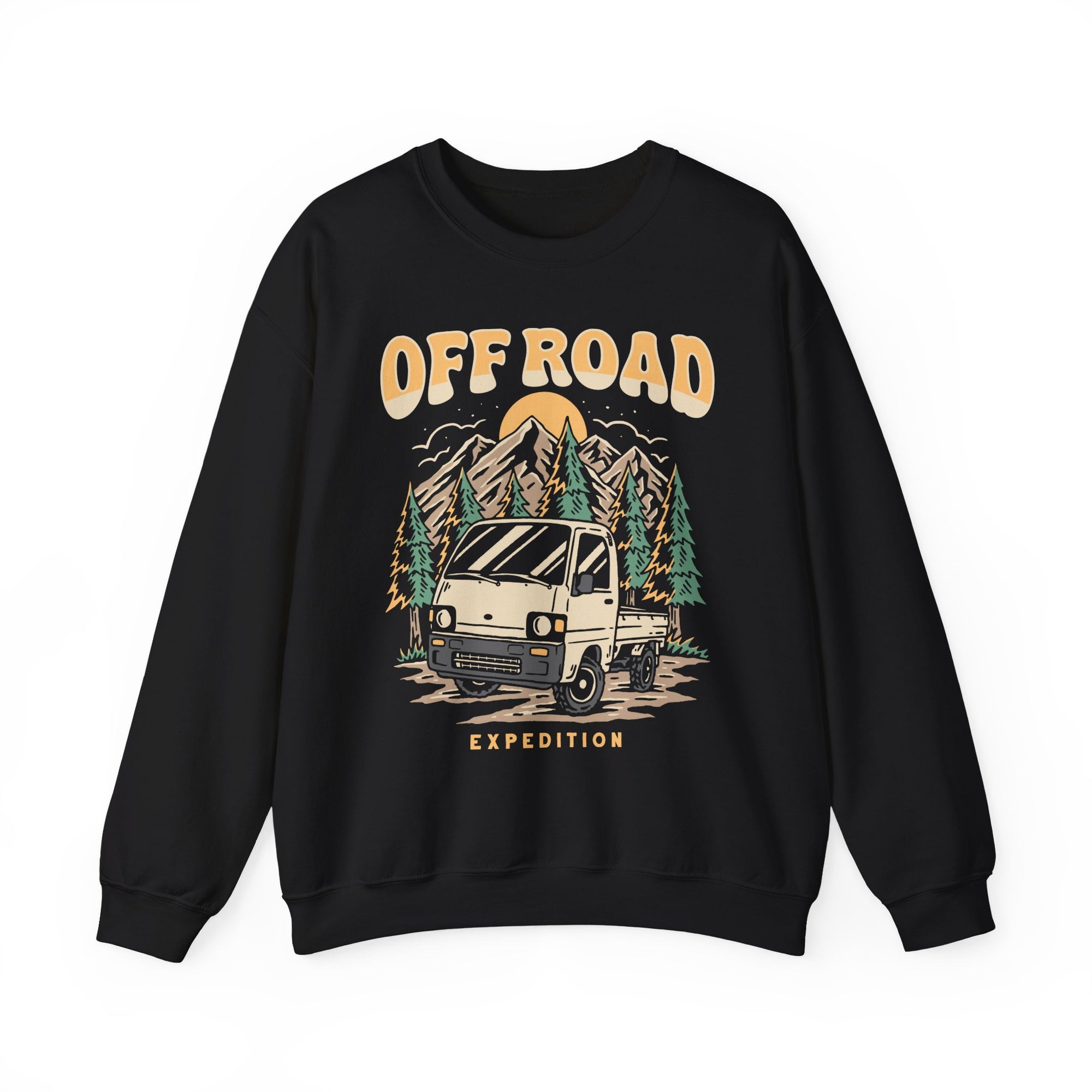 OFF Road Kei Truck Heavy Blend™ Crewneck Sweatshirt