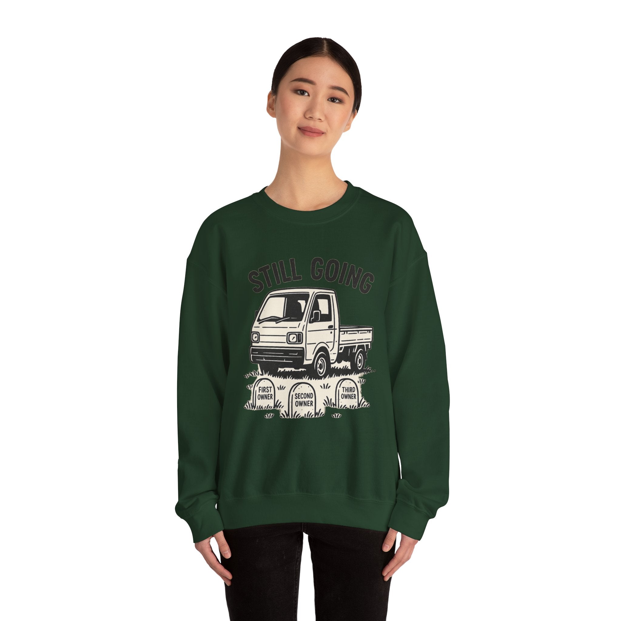Still Going Kei Truck Heavy Blend™ Crewneck Sweatshirt