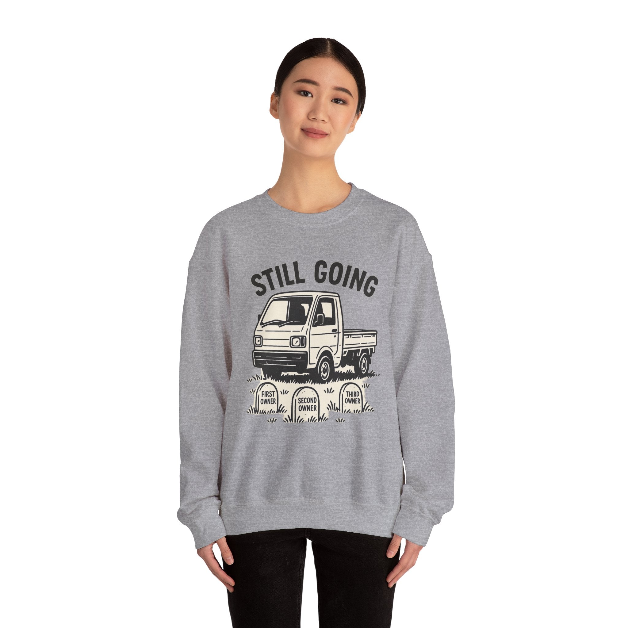 Still Going Kei Truck Heavy Blend™ Crewneck Sweatshirt