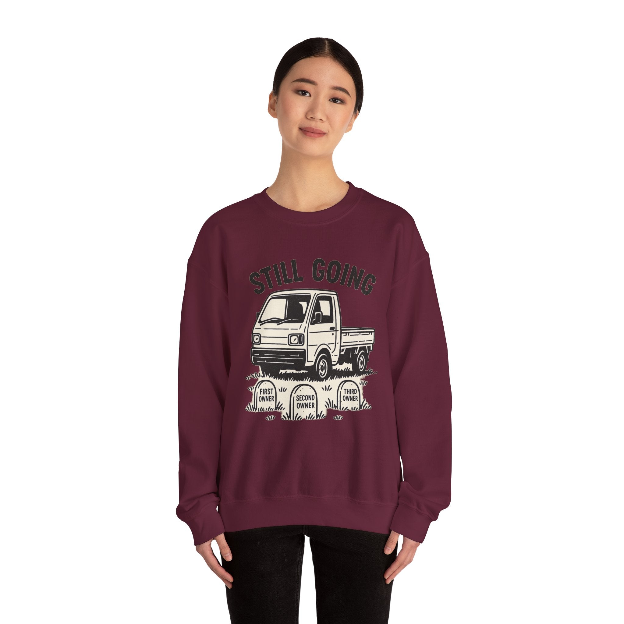 Still Going Kei Truck Heavy Blend™ Crewneck Sweatshirt
