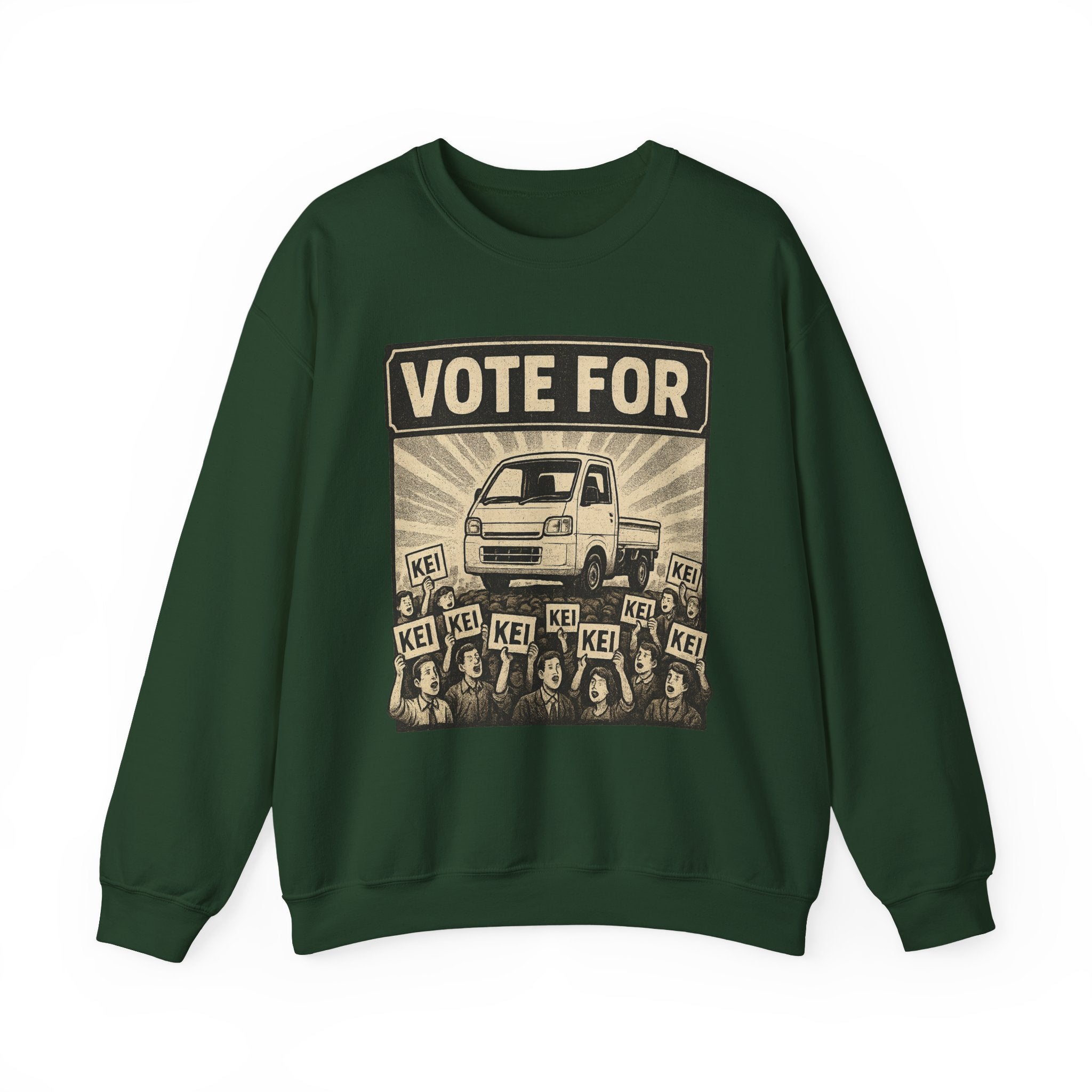 Vote For Kei Trucks Heavy Blend™ Crewneck Sweatshirt