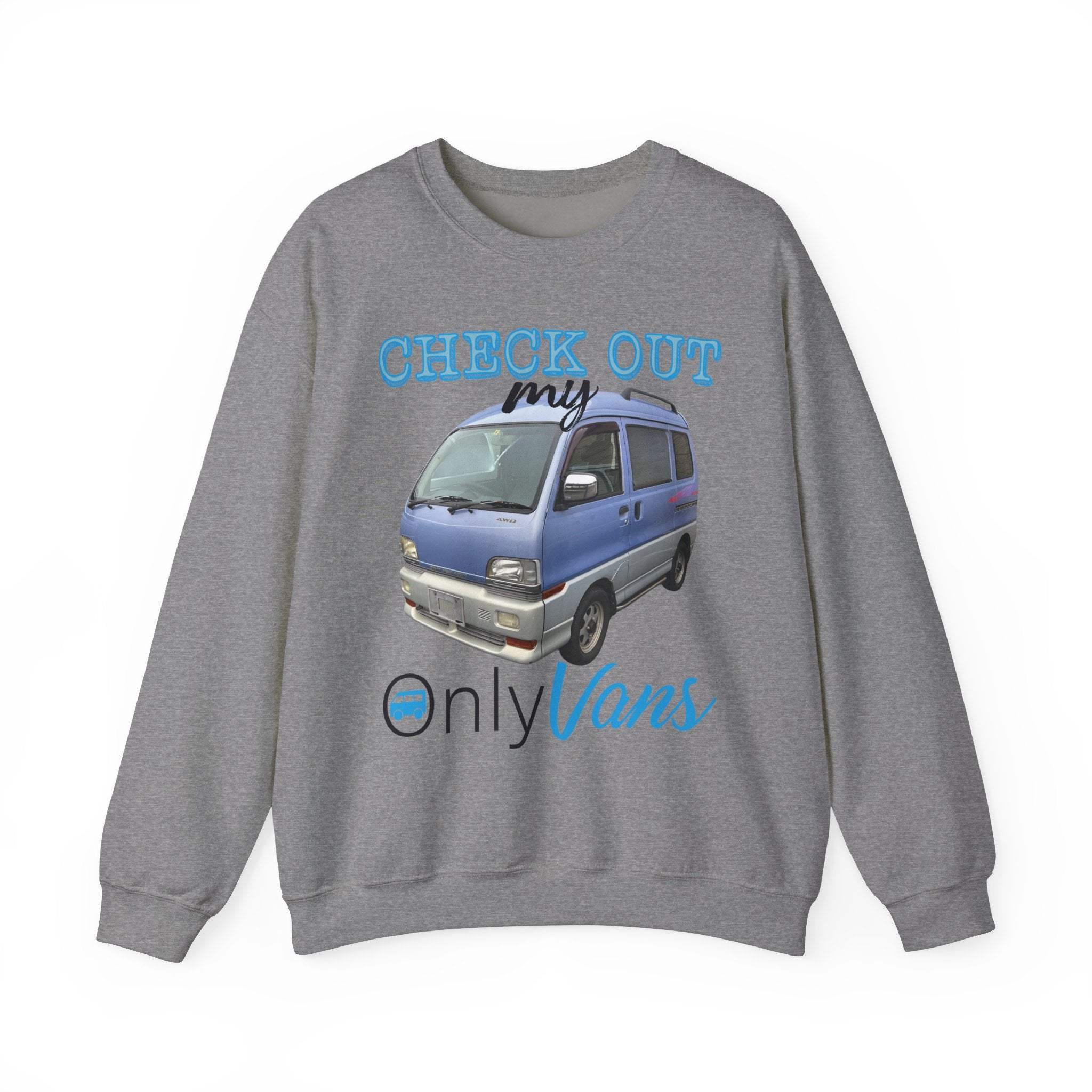 Check Out My Only Kei Van TShirt Unisex Heavy Blend™ Crewneck Sweatshirt