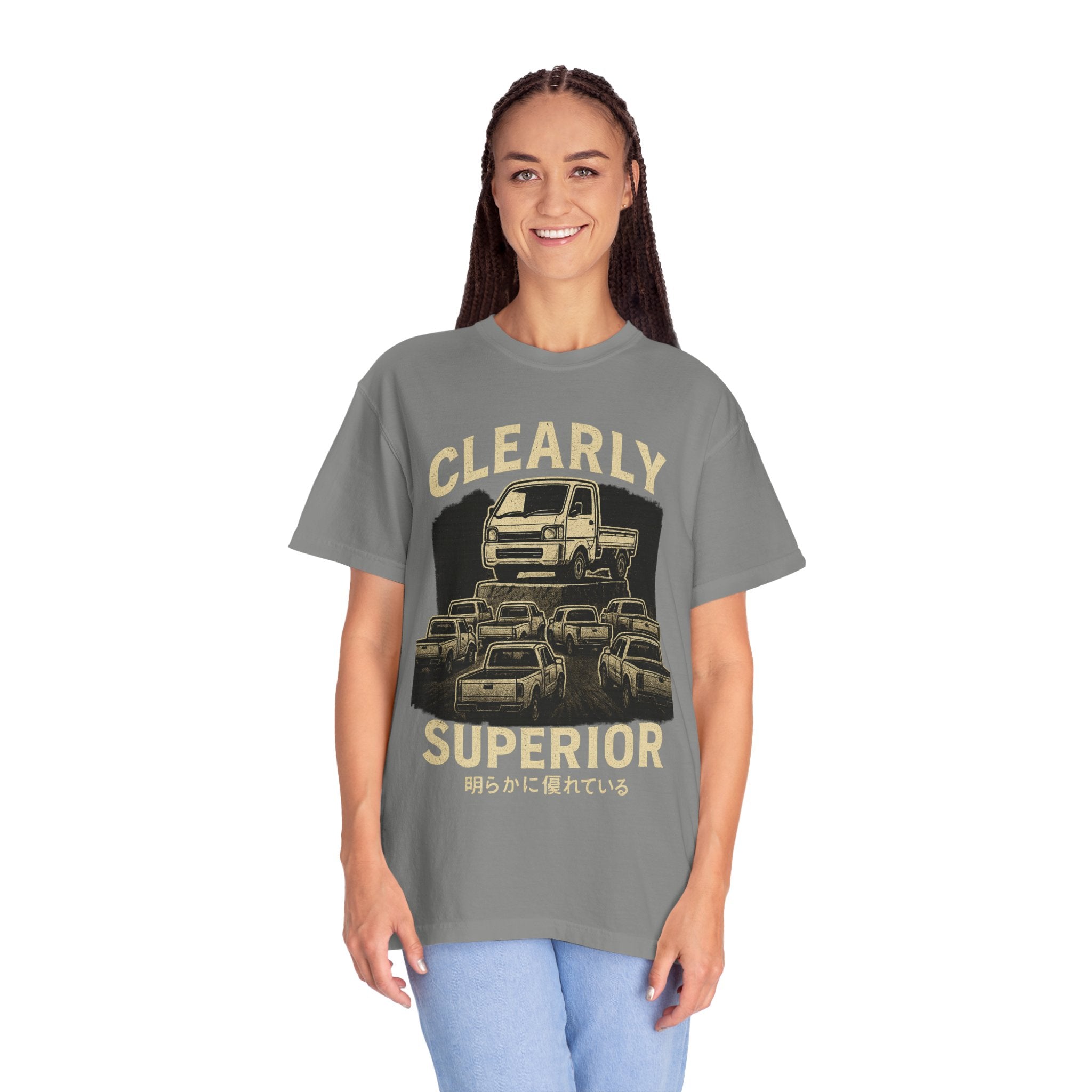 Clearly Superior Kei Truck T-Shirt — Retro Car Crew Graphic Tee