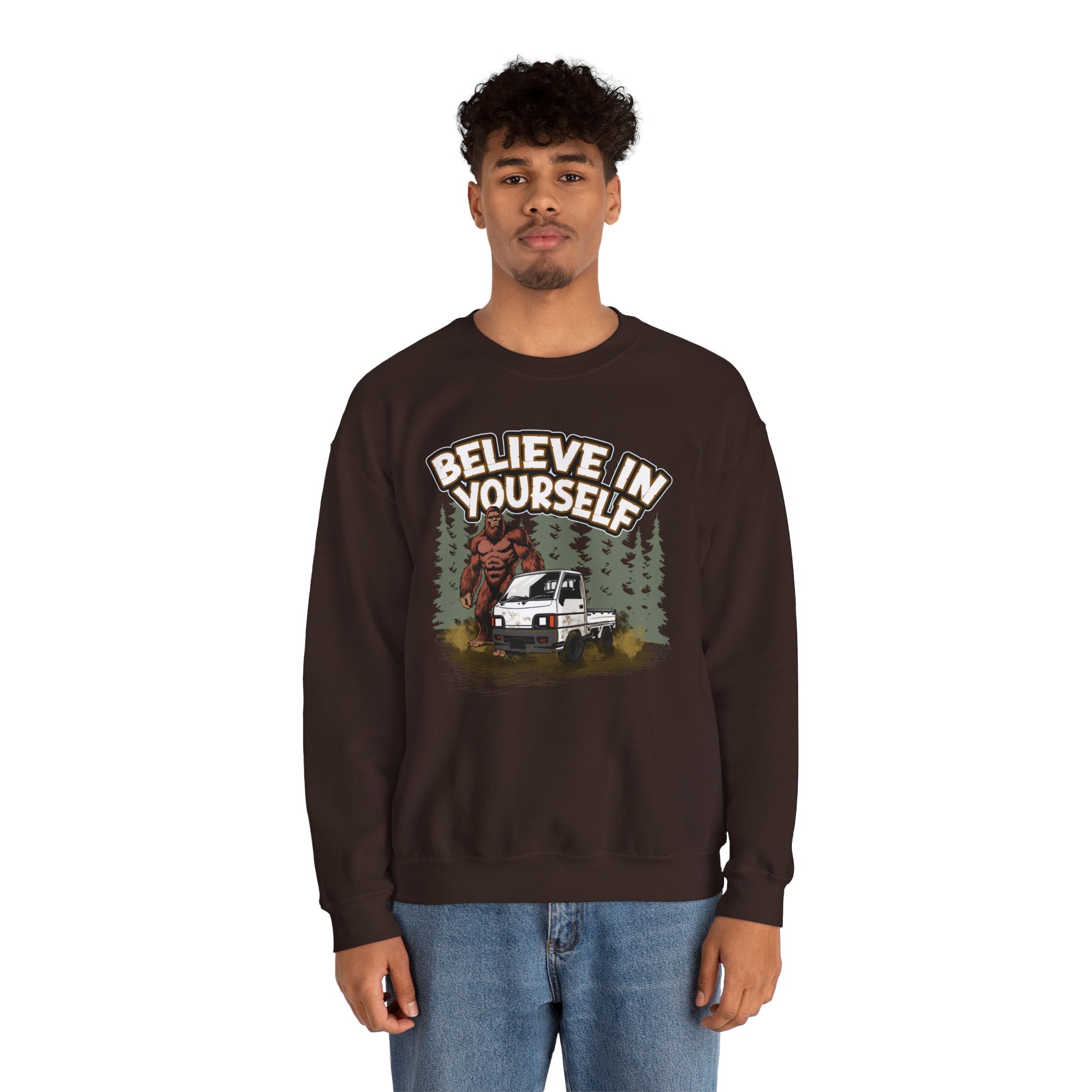 Sasquatch Kei Truck Crewneck Sweatshirt