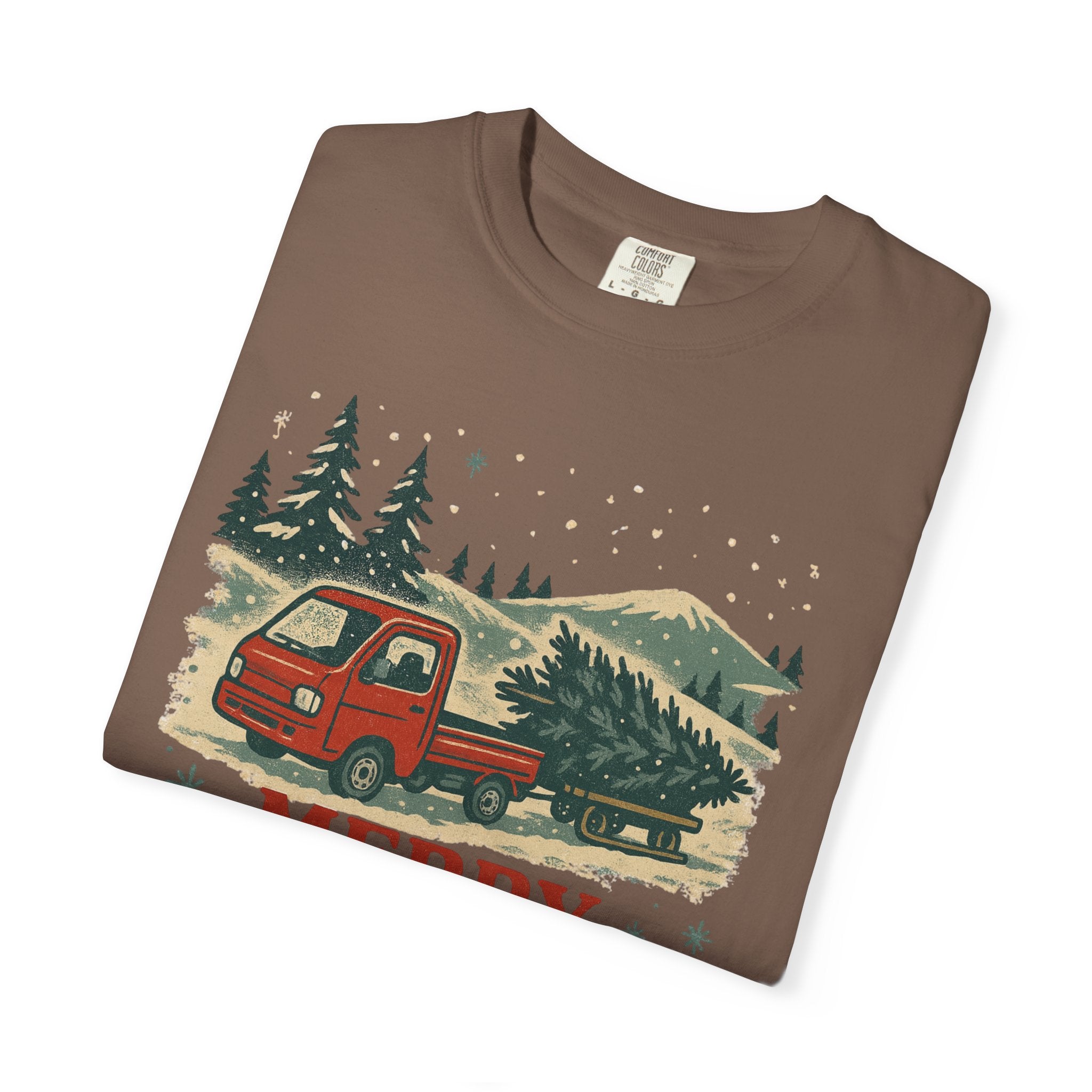 Merry Christmas Vintage Kei Truck T-Shirt
