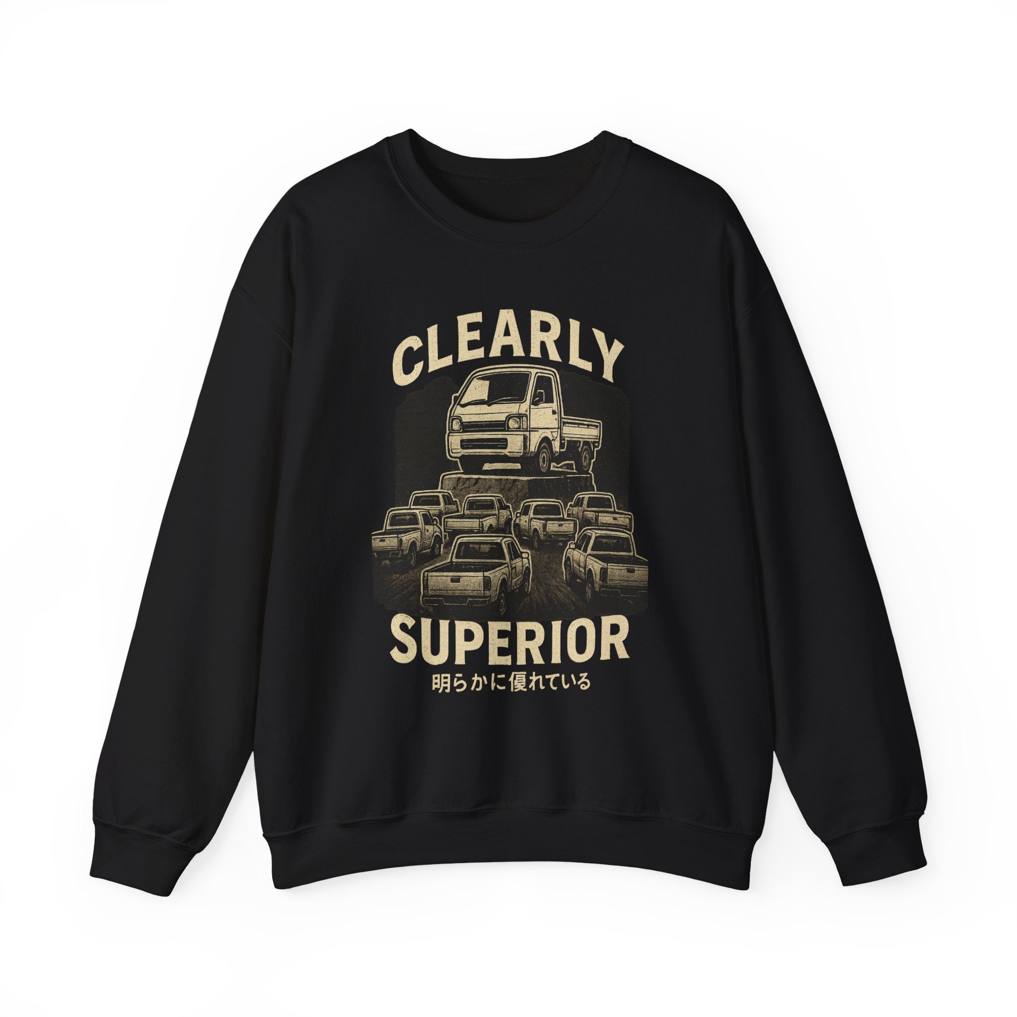 Clearly Superior Kei Truck Heavy Blend™ Crewneck Sweatshirt