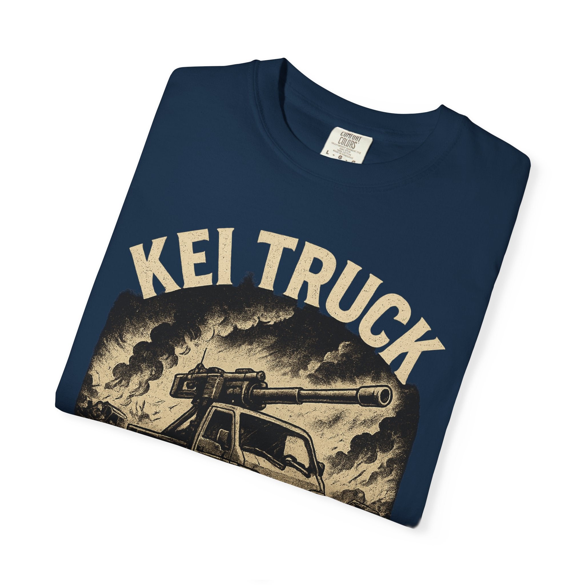 Kei Truck Tough Graphic T-Shirt — Retro Mini Truck Adventure Tee