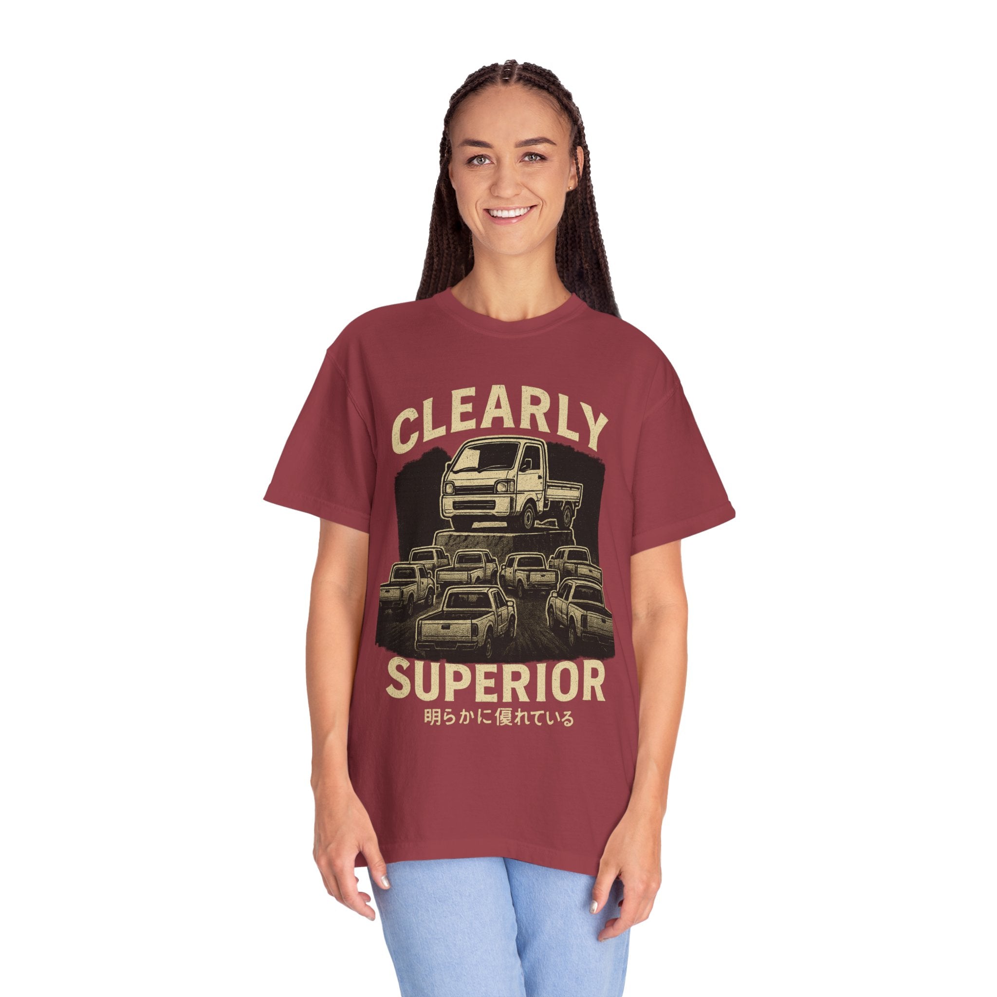 Clearly Superior Kei Truck T-Shirt — Retro Car Crew Graphic Tee