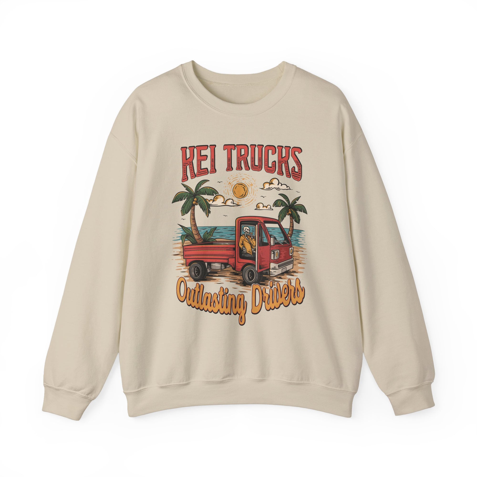 Outlasting Drivers Kei Truck Heavy Blend™ Crewneck Sweatshirt