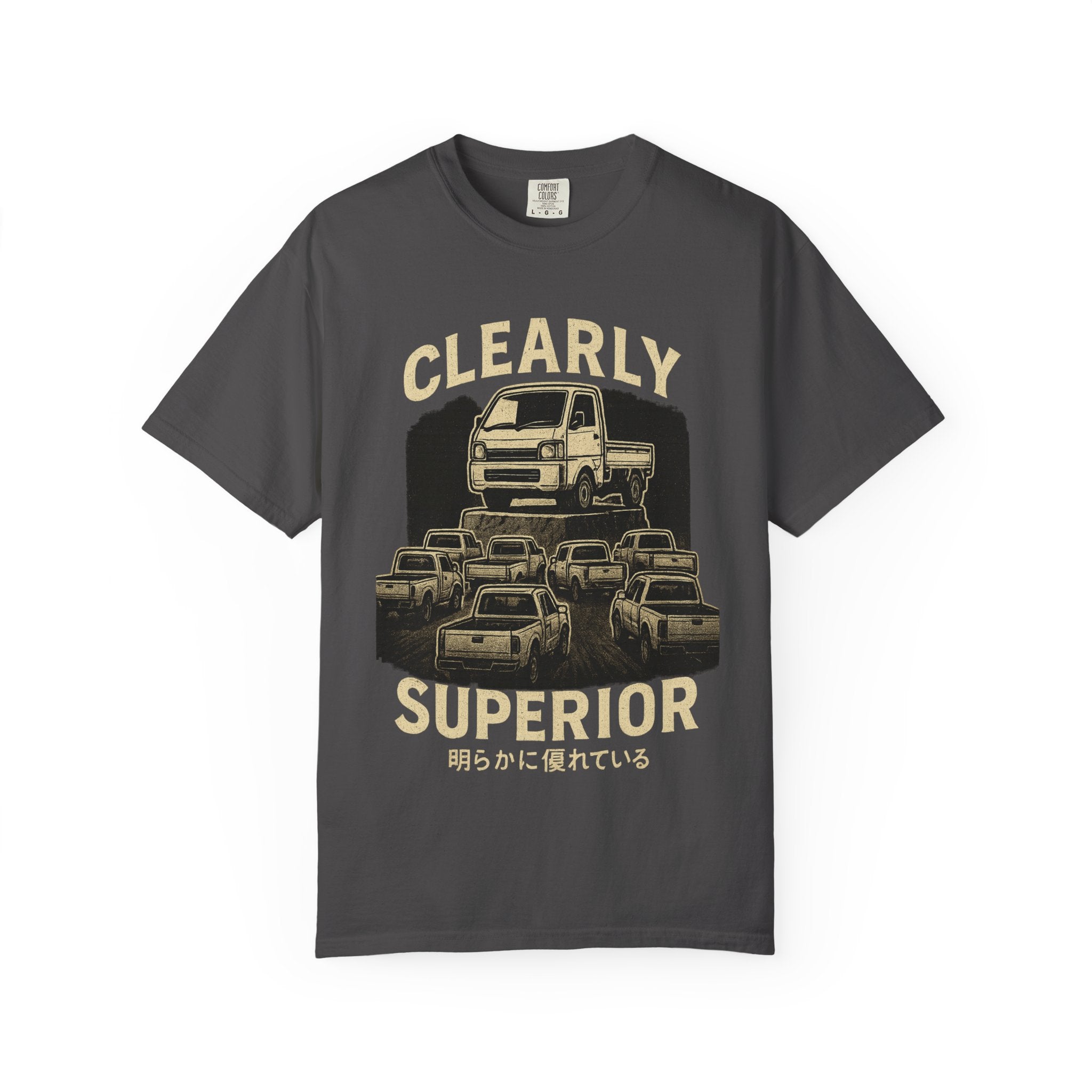Clearly Superior Kei Truck T-Shirt — Retro Car Crew Graphic Tee